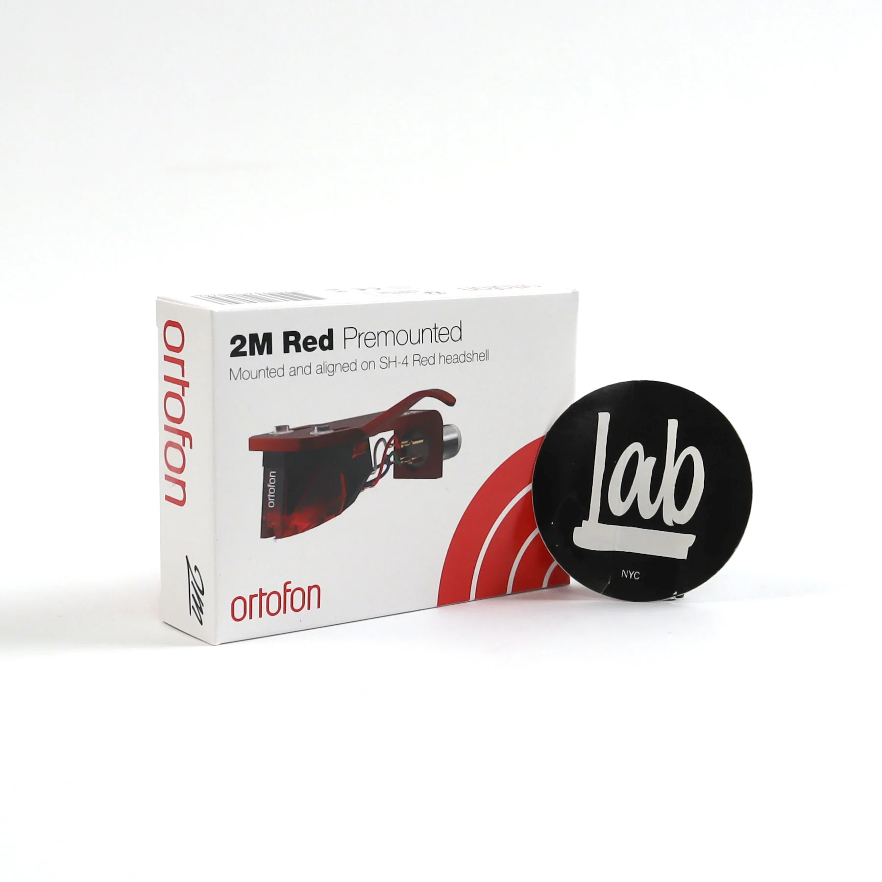 Ortofon: 2M Red Cartridge Mounted on SH-4 Headshell (Red) - Image 4