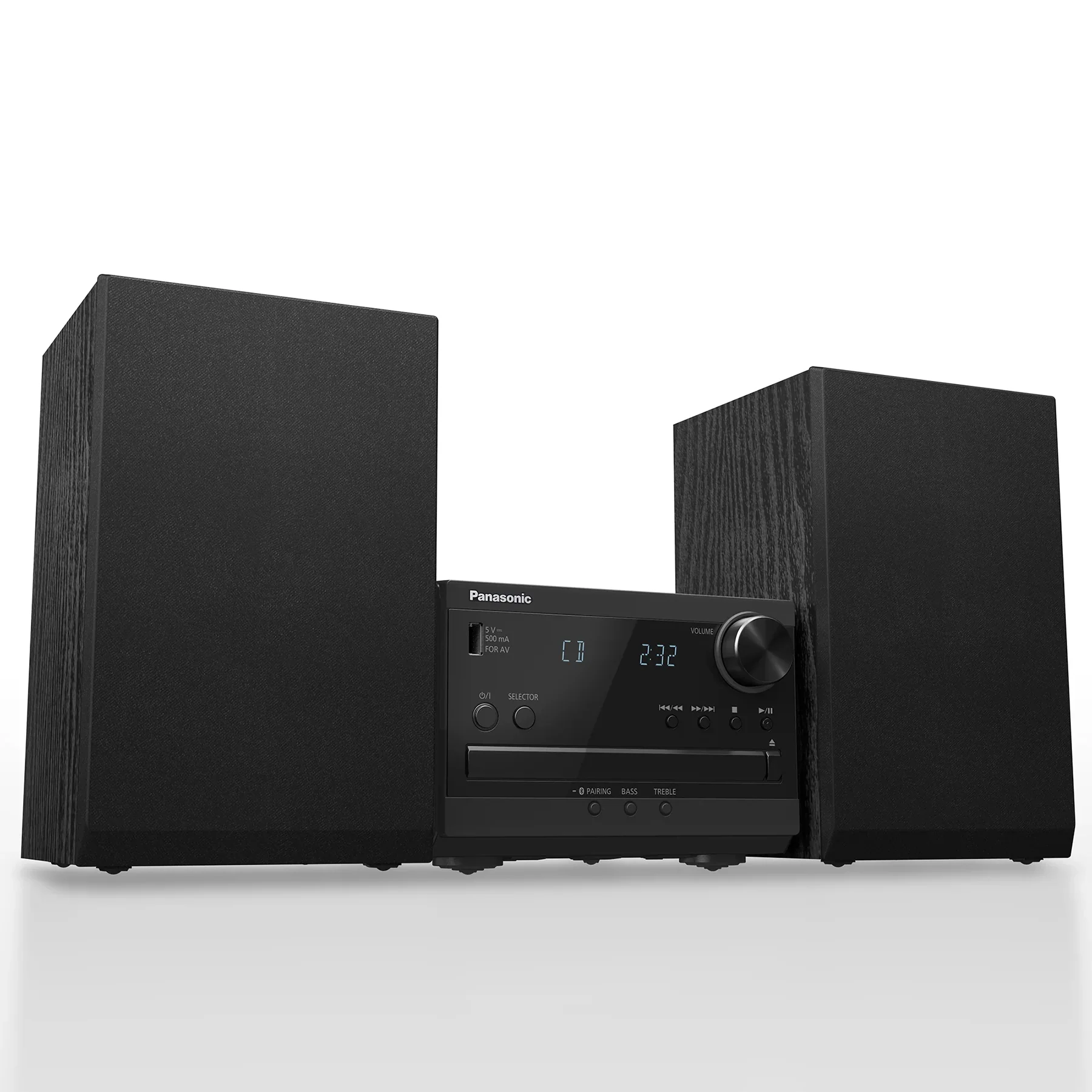 Panasonic: SC-PM270PP-K Stereo System (CD Player, Bluetooth, FM Radio) - Image 4