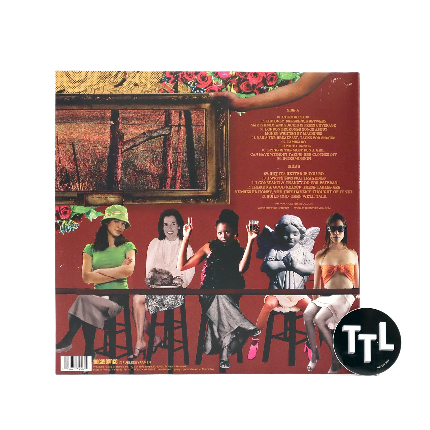 Panic! At The Disco: A Fever You Can't Sweat Out (Colored Vinyl) Vinyl LP - Image 3