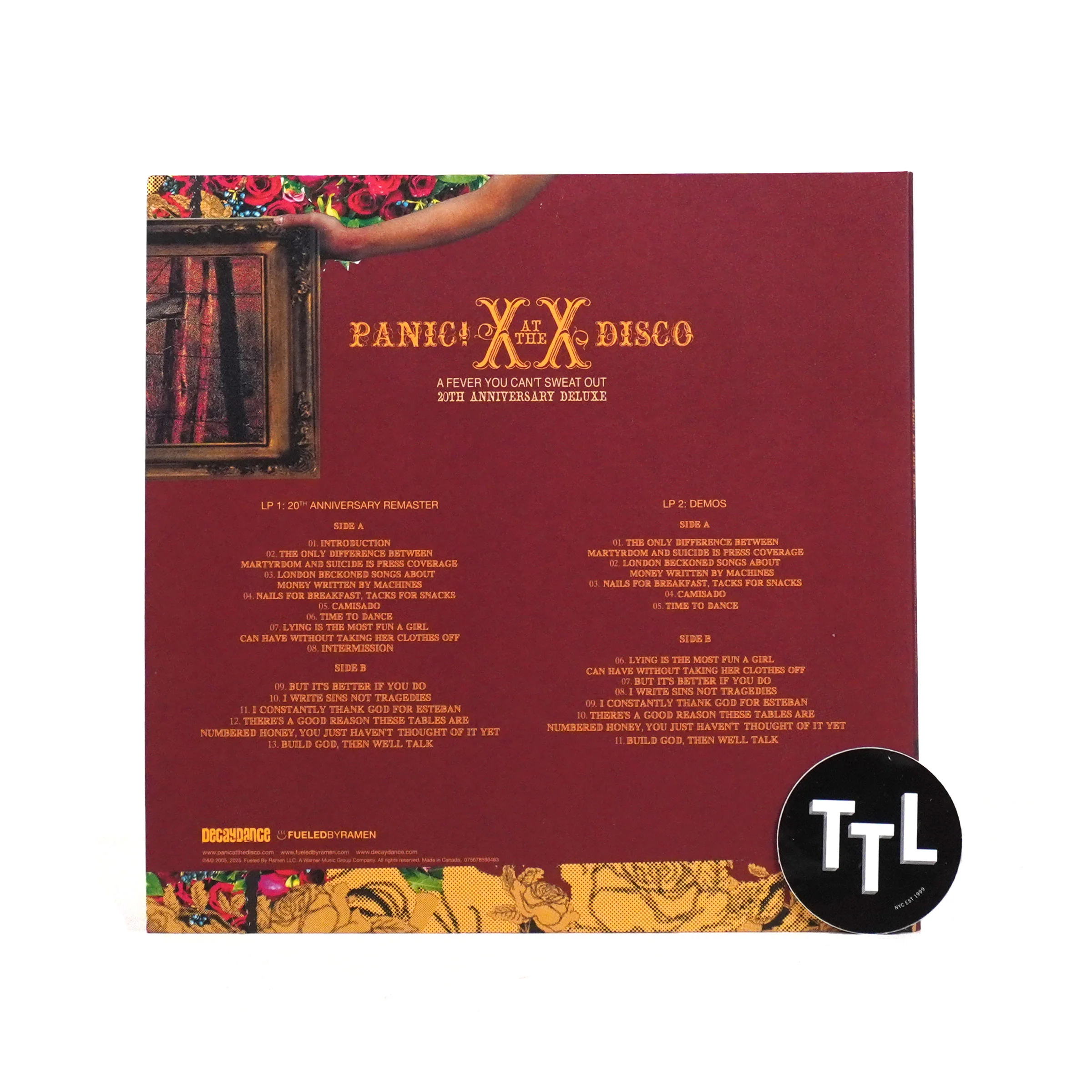 Panic! At The Disco: A Fever You Can't Sweat Out - Deluxe Edition (Colored Vinyl) Vinyl 2LP - Image 3