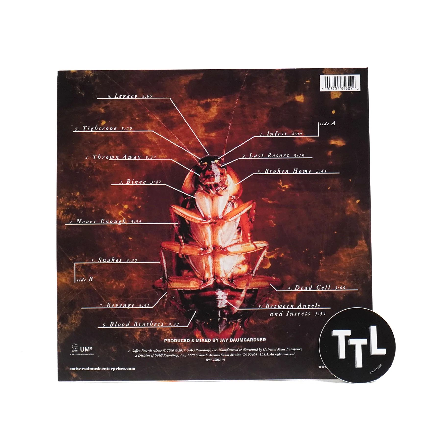 Papa Roach: Infest Vinyl LP - Image 3