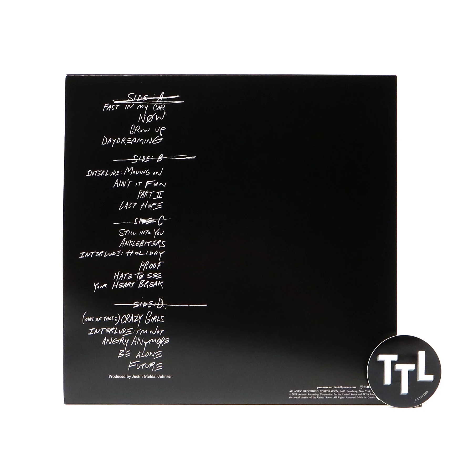 Paramore: Paramore - 10th Anniversary Edition Vinyl 2LP - Image 3
