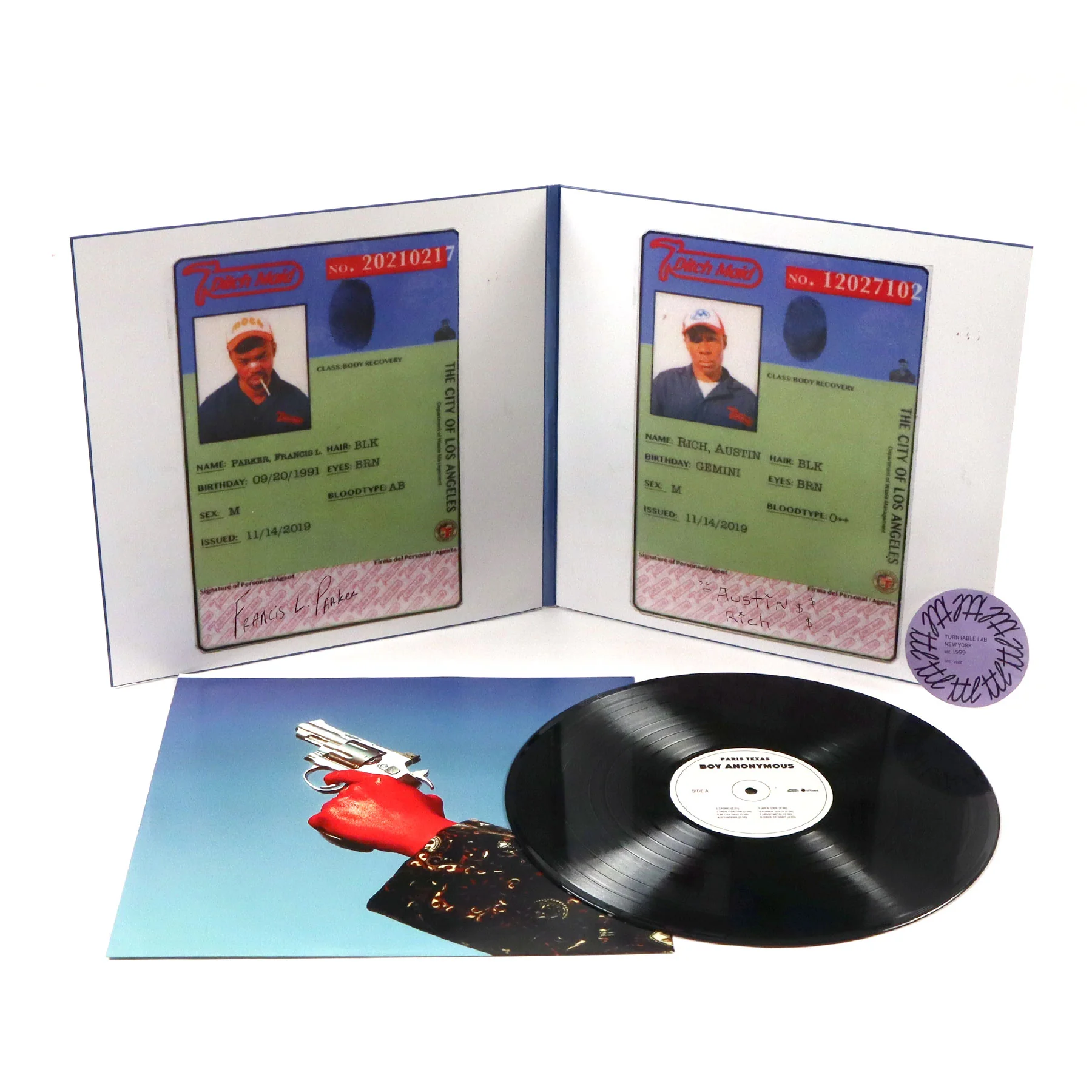 Paris Texas: Boy Anonymous Vinyl LP - Image 2