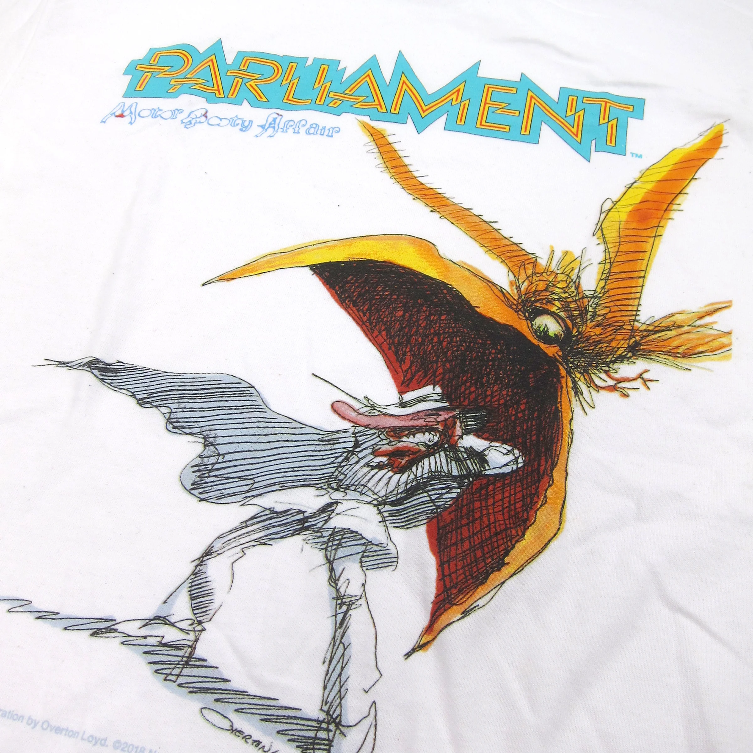 Parliament: Motor Booty Affair Shirt - White - Image 2