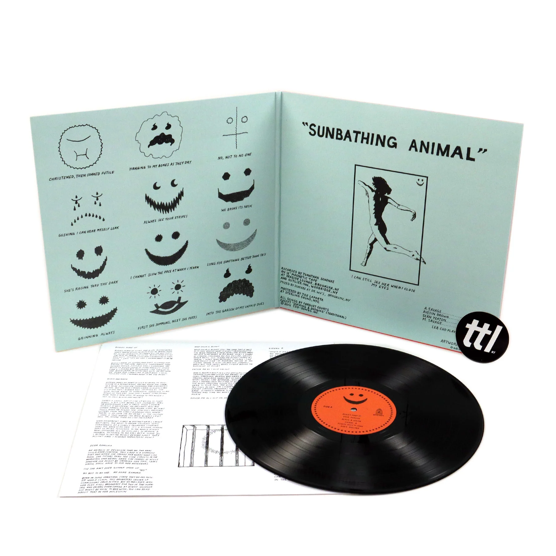 Parquet Courts: Sunbathing Animal Vinyl LP - Image 2