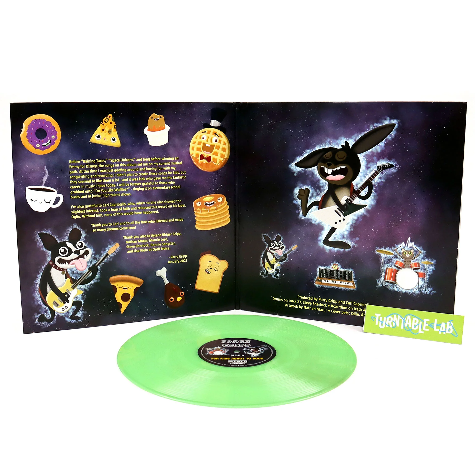 Parry Gripp: For Kids About To Rock (Colored Vinyl) Vinyl LP - Image 2