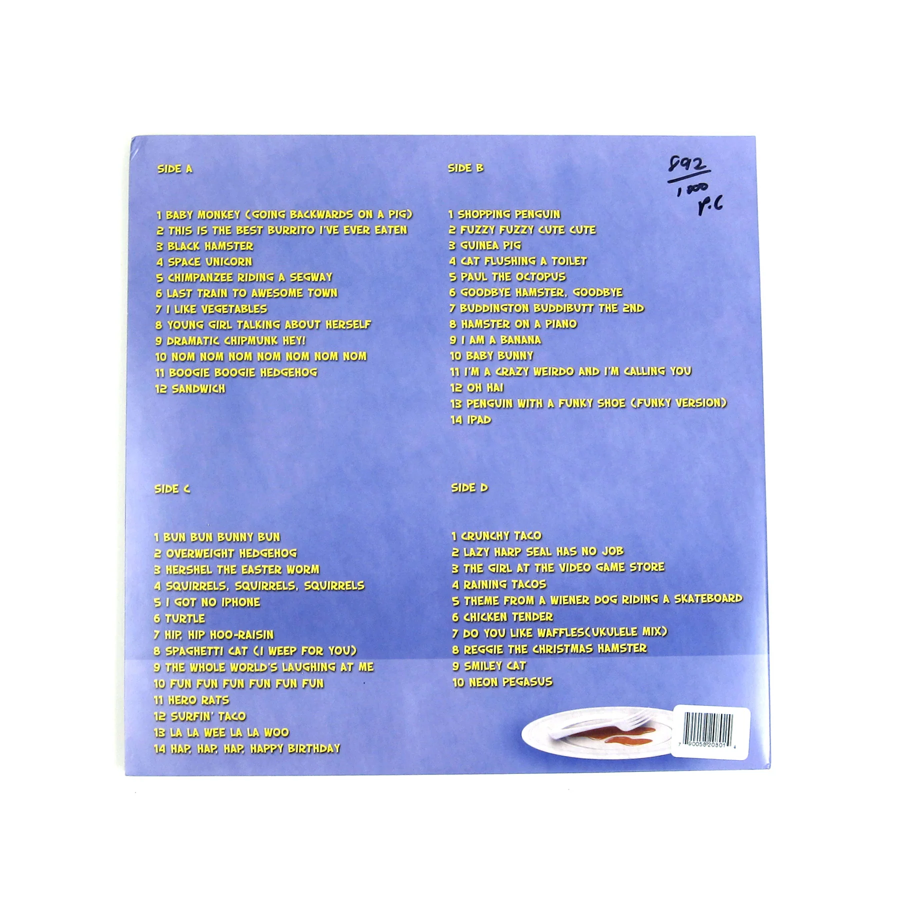Parry Gripp: Mega Party (Colored Vinyl) Vinyl 2LP - Image 3