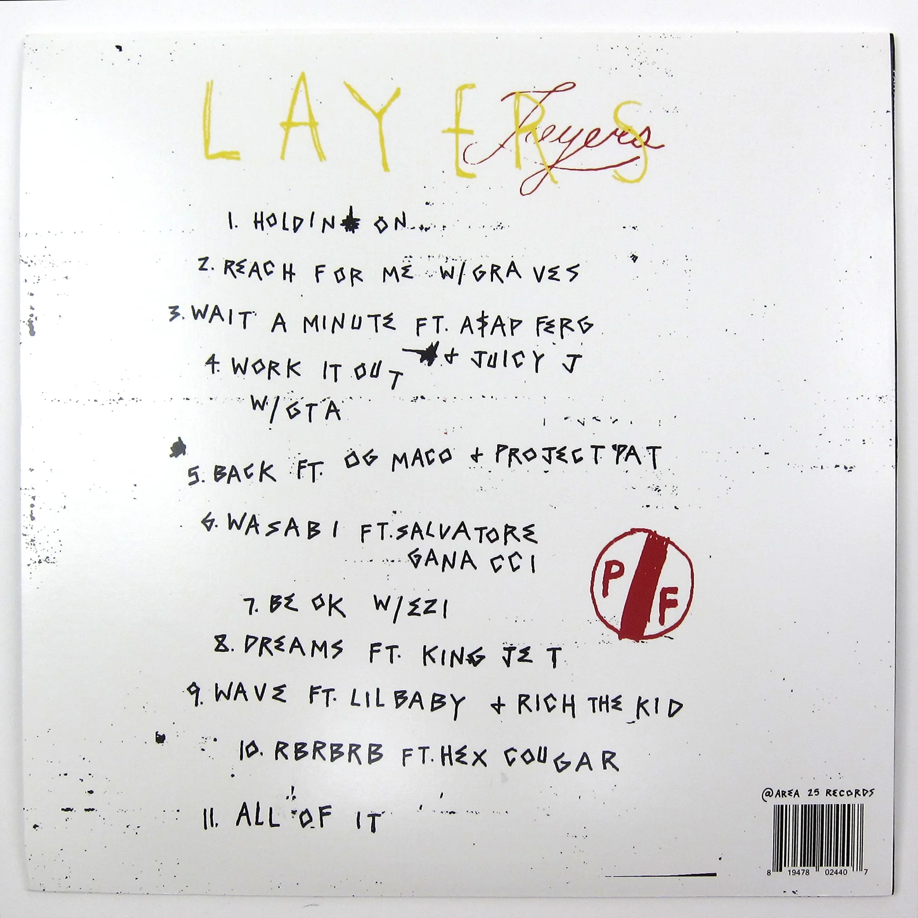 Party Favor: Layers (Colored Vinyl) Vinyl LP - Image 2