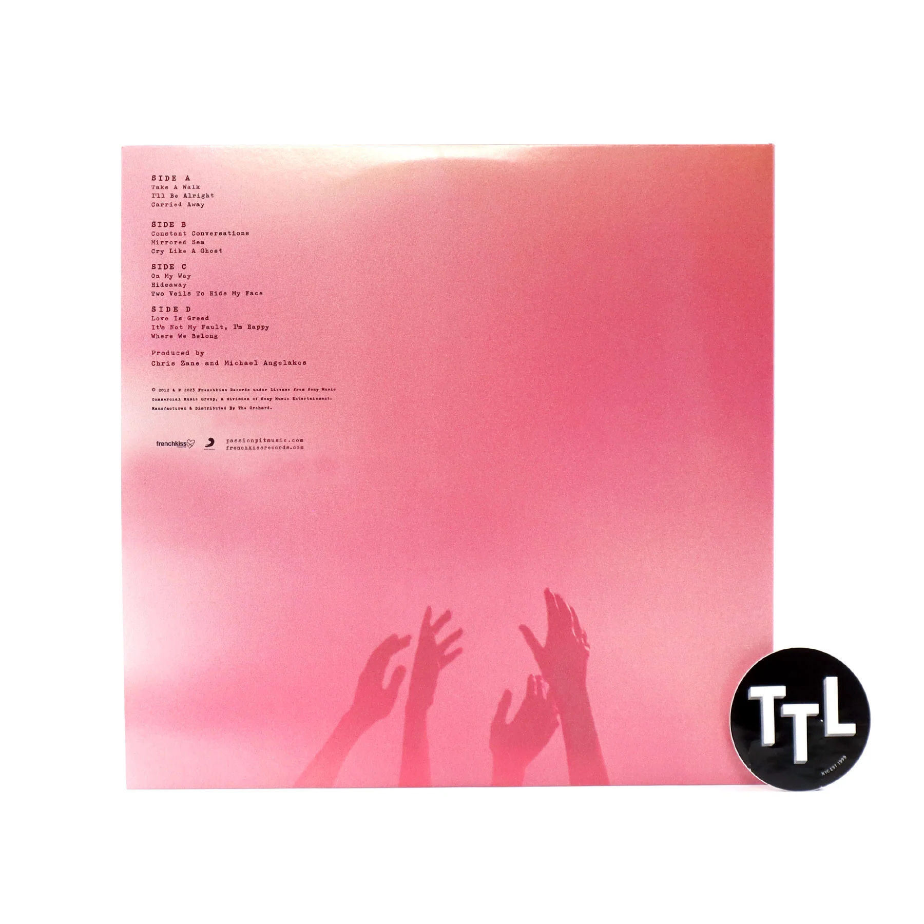 Passion Pit: Gossamer (Indie Exclusive Colored Vinyl) Vinyl 2LP - Image 3