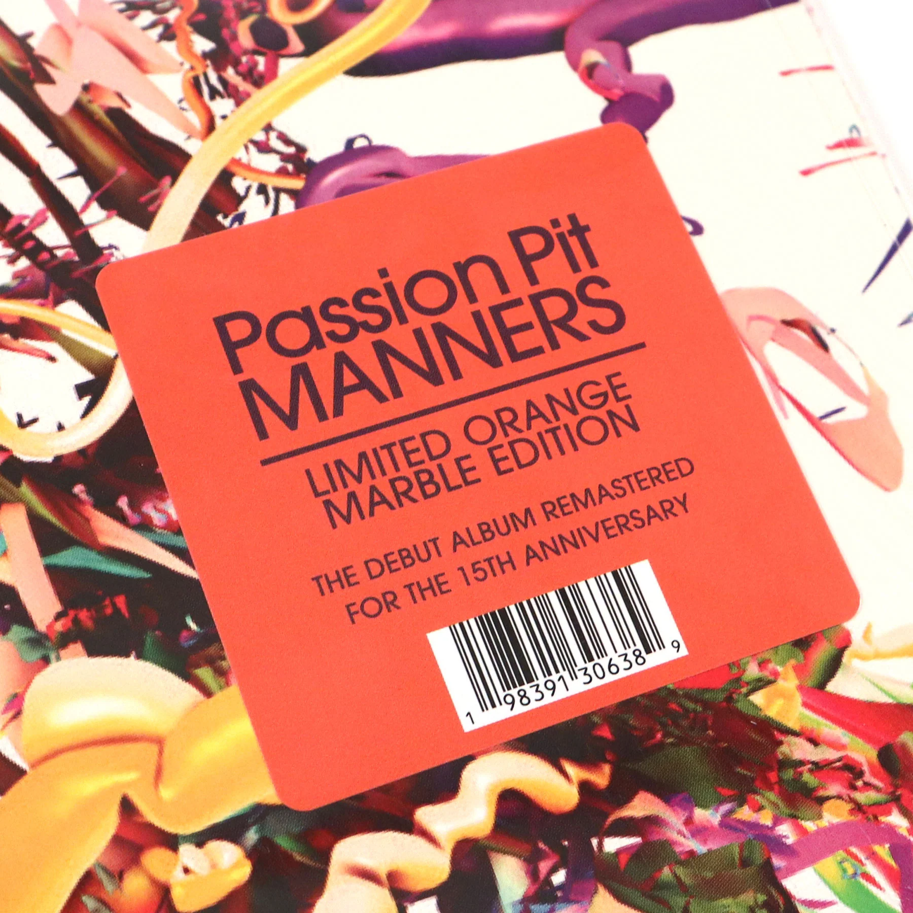 Passion Pit: Manners - 15th Anniversary Edition (Indie Exclusive Orange Colored Vinyl) Vinyl LP - Image 4