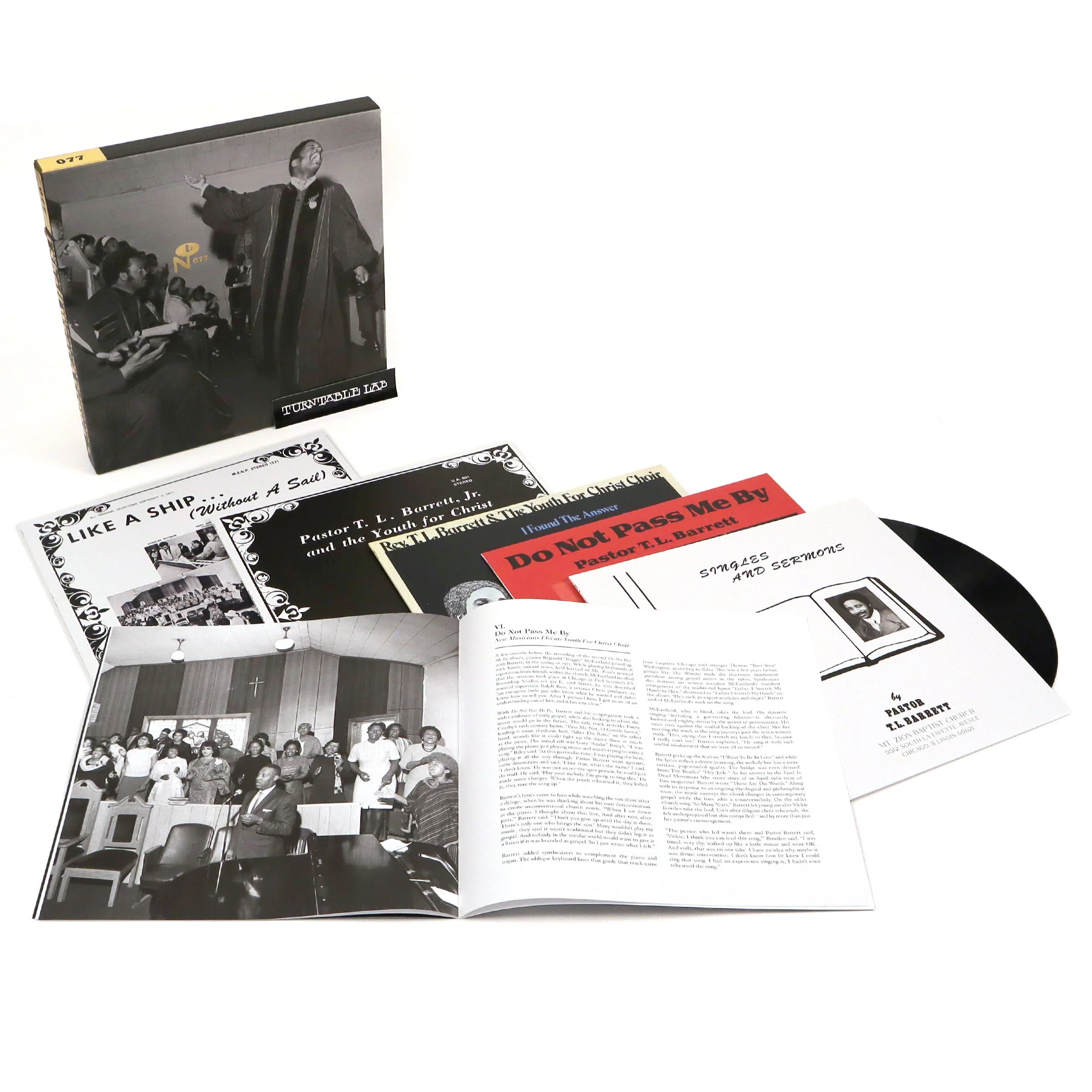 Pastor T.L. Barrett And The Youth For Christ Choir: I Shall Wear A Crown Vinyl 5LP Boxset - Image 2