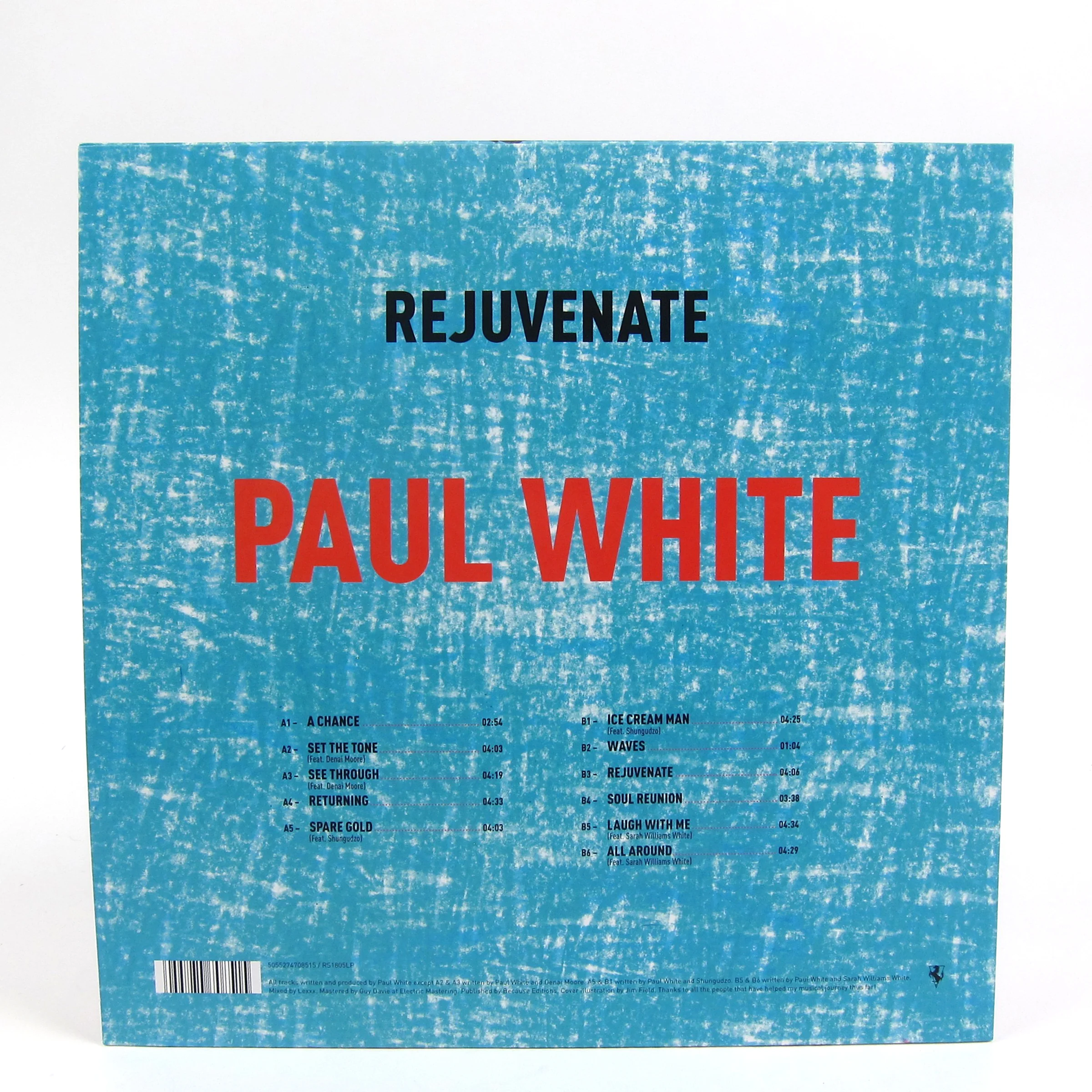 Paul White: Rejuvinate Vinyl LP - Image 3