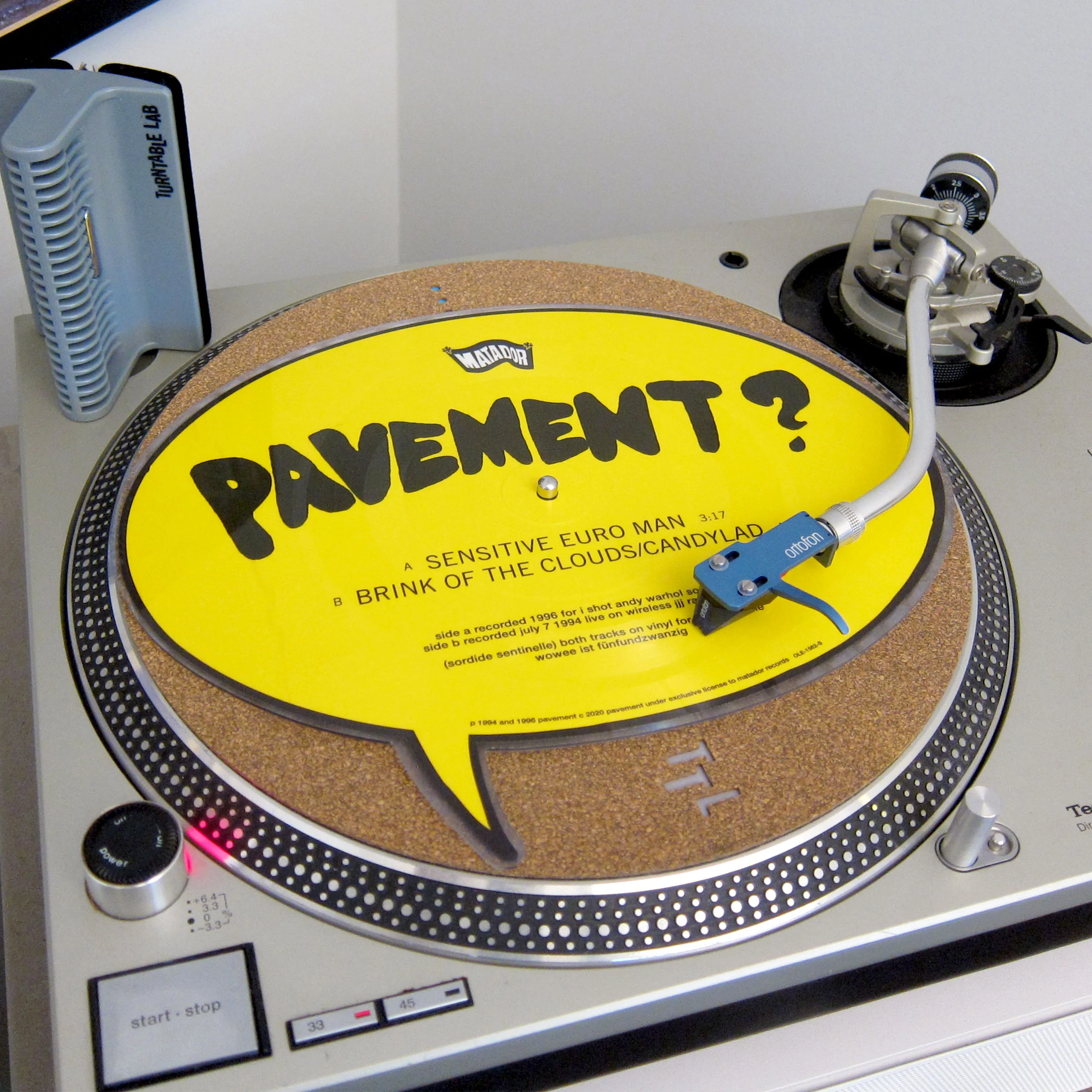 Pavement: Sensitive Euro Man (Pic Disc) Vinyl 7" - Image 4