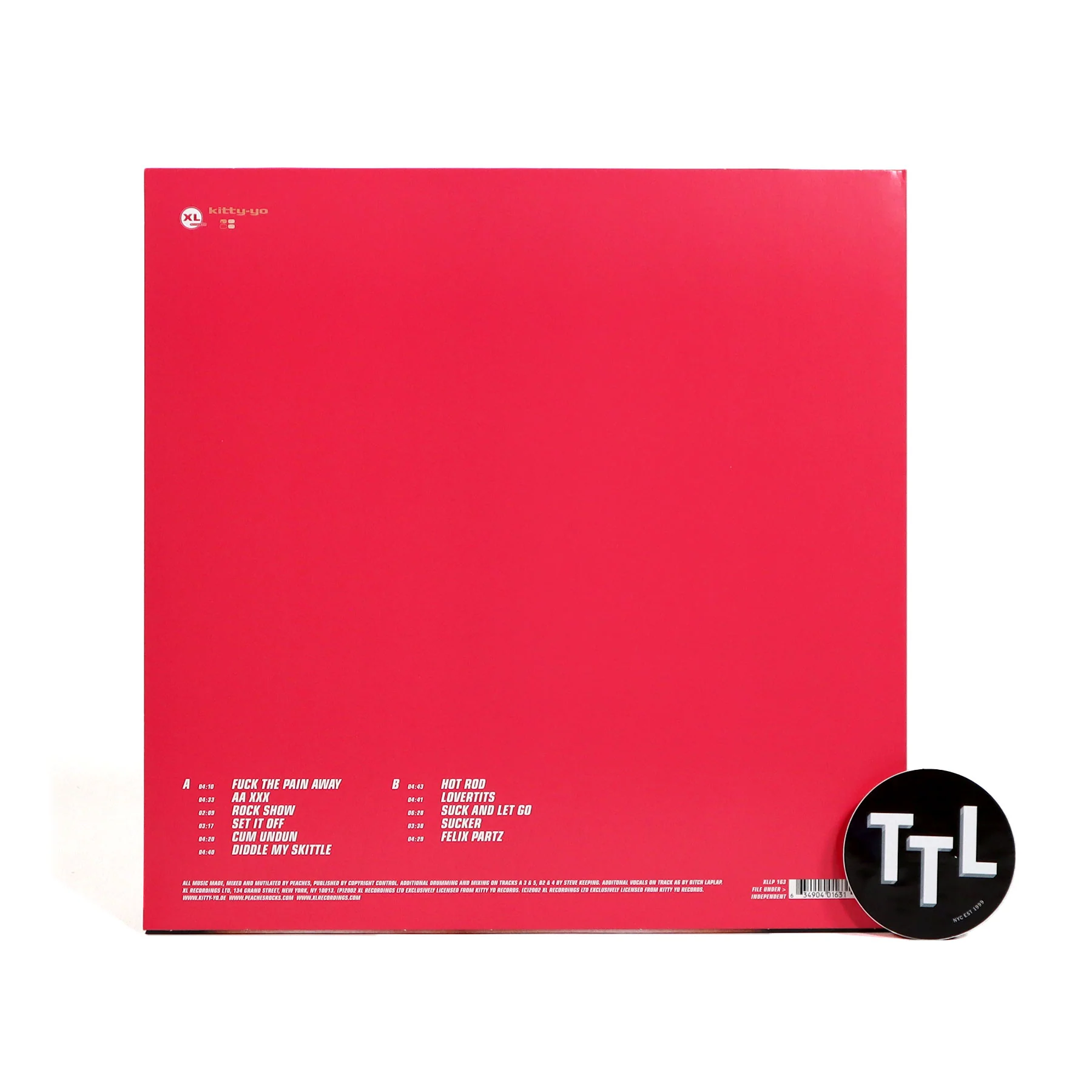 Peaches: The Teaches Of Peaches Vinyl LP - Image 3