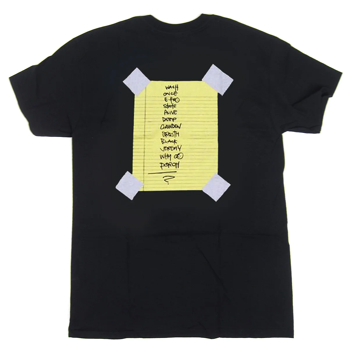 Pearl Jam: Stick Man Shirt - Black - Image 3