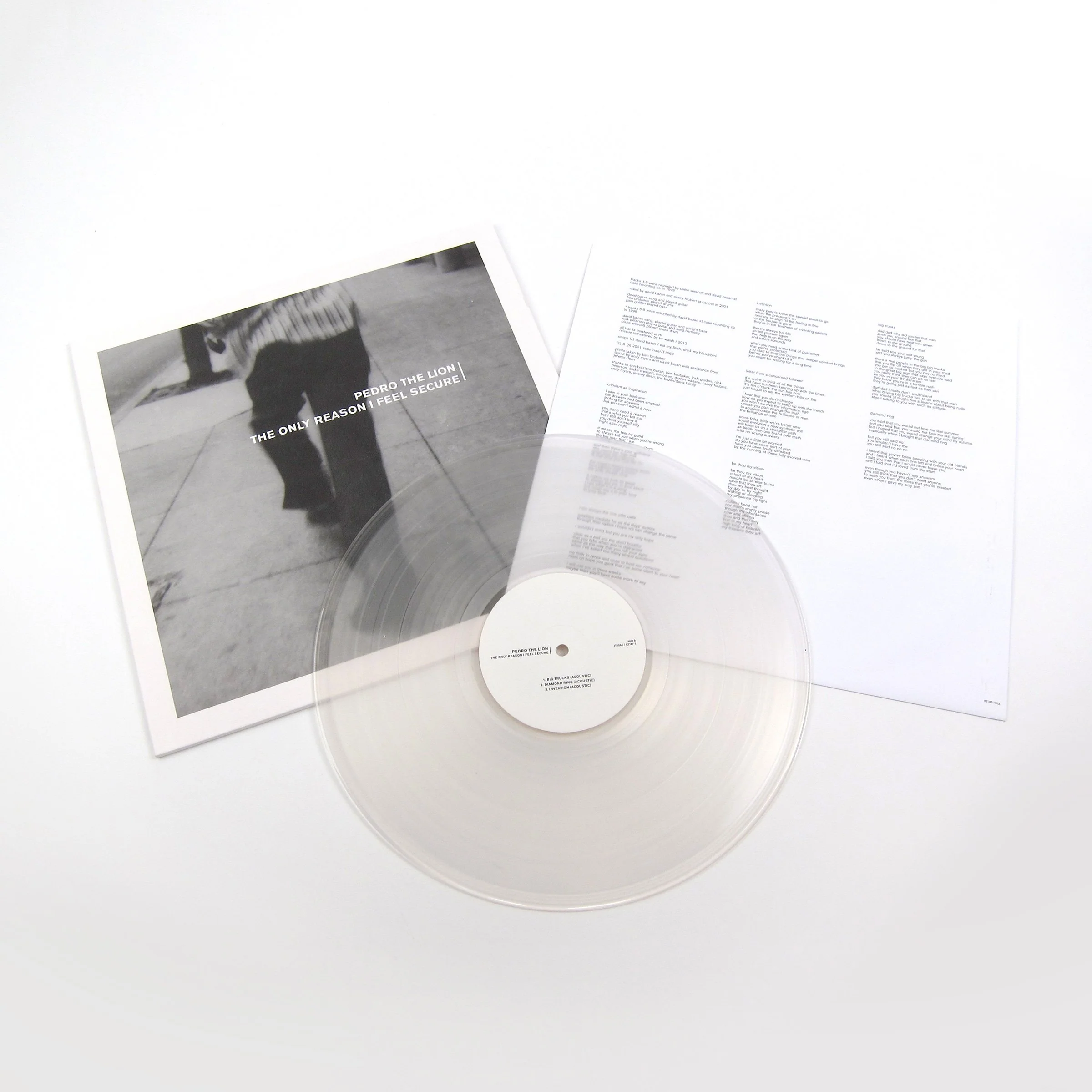 Pedro The Lion: The Only Reason I Feel Secure (Indie Exclusive Colored Vinyl) Vinyl 12" - Image 2