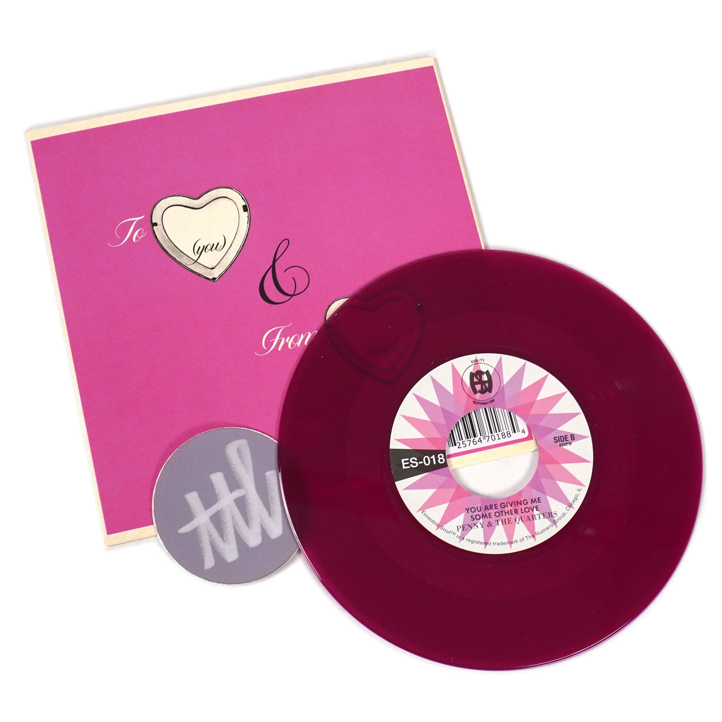 Penny & The Quarters: You And Me (Purple Colored Vinyl) Vinyl 7" - Image 2