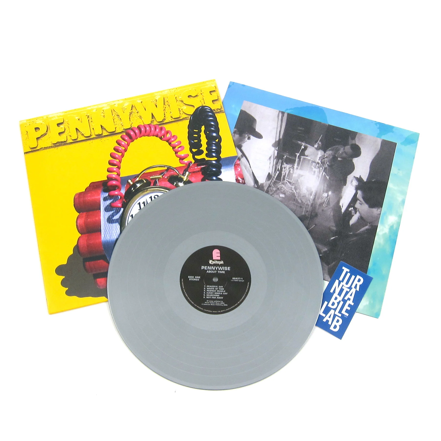 Pennywise: About Time (Indie Exclusive Silver Colored Vinyl) Vinyl LP - Image 2