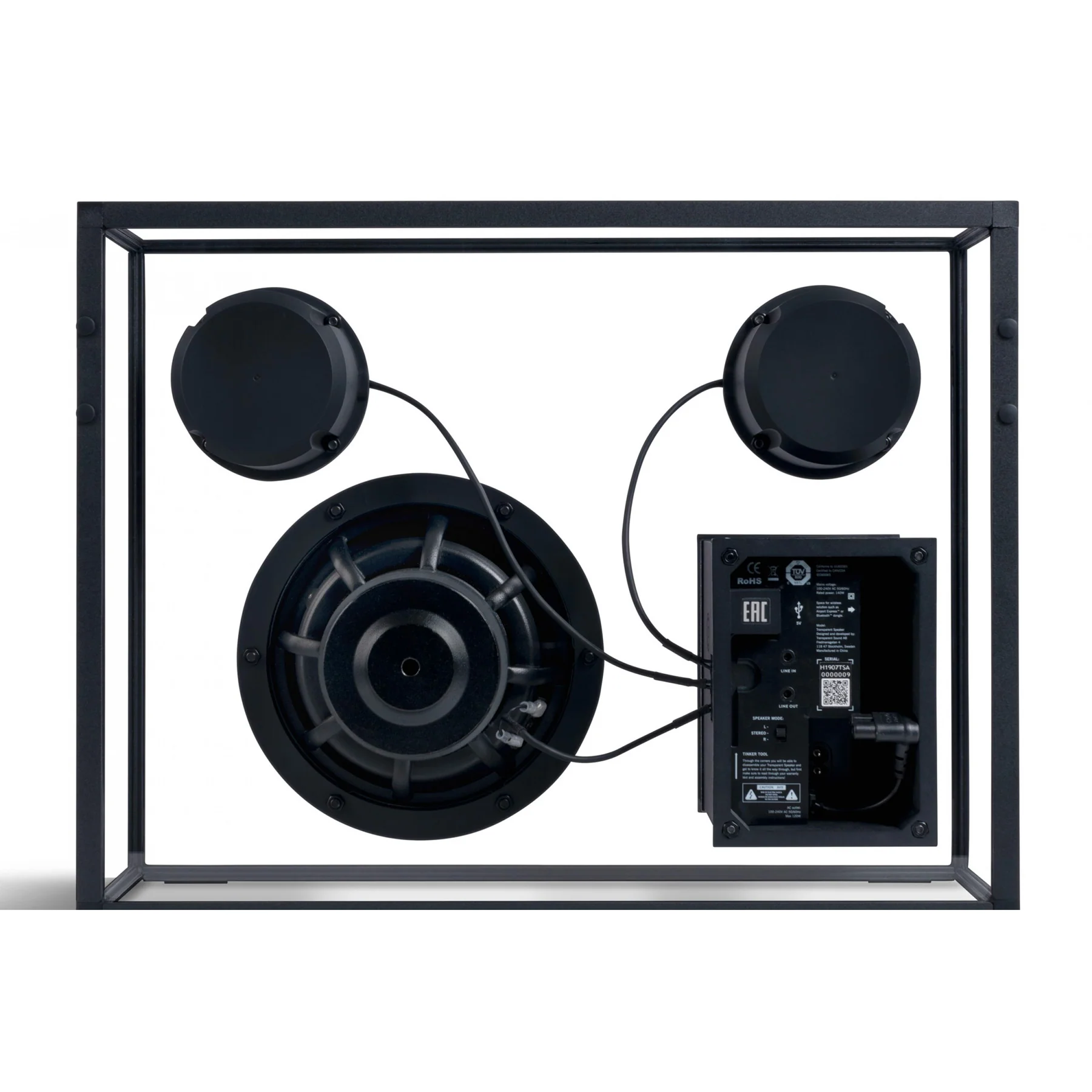 Transparent: Transparent Speaker - Black (TS-B-B) - Image 3