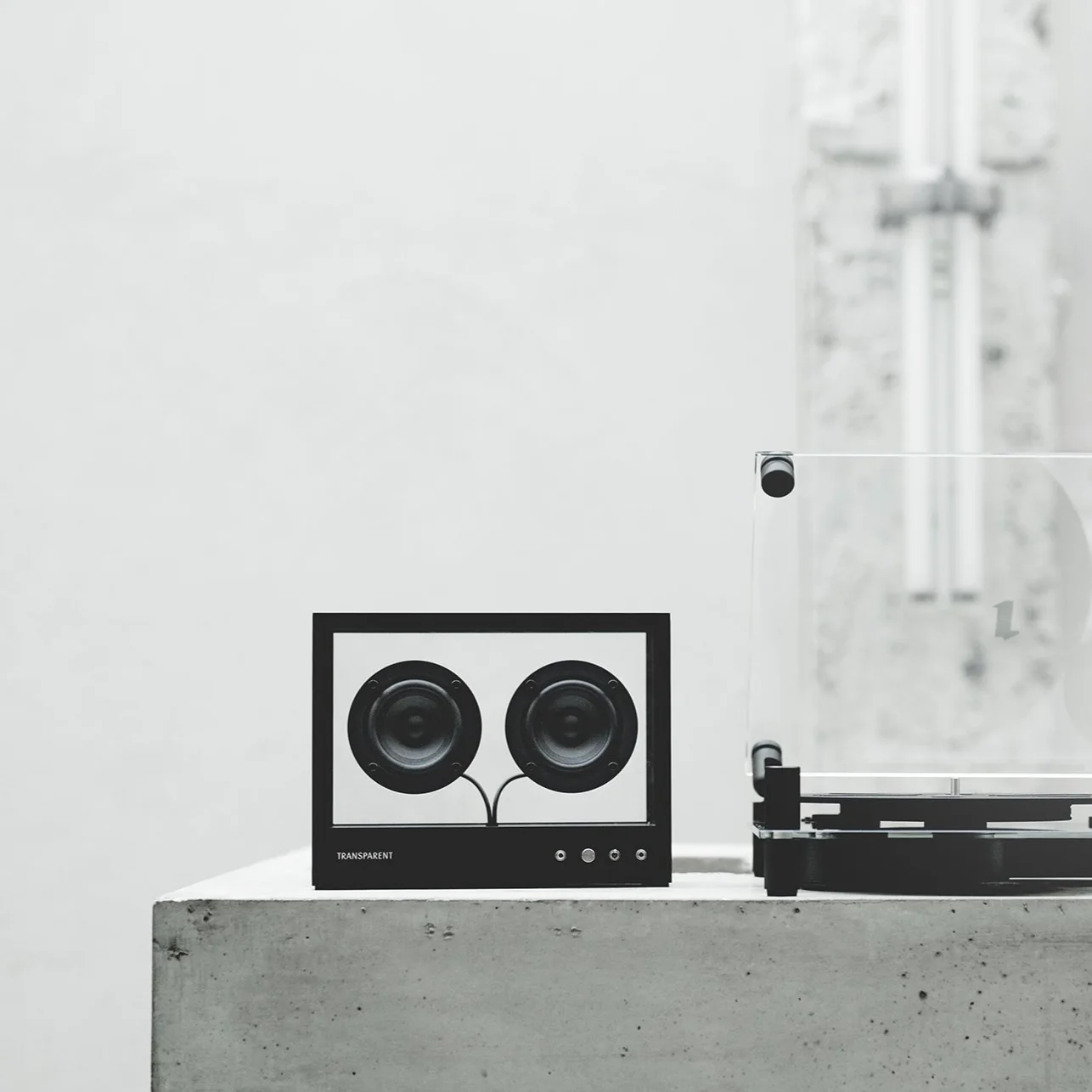 Transparent: Transparent Speaker - Small / Black (STS-B) - Image 5