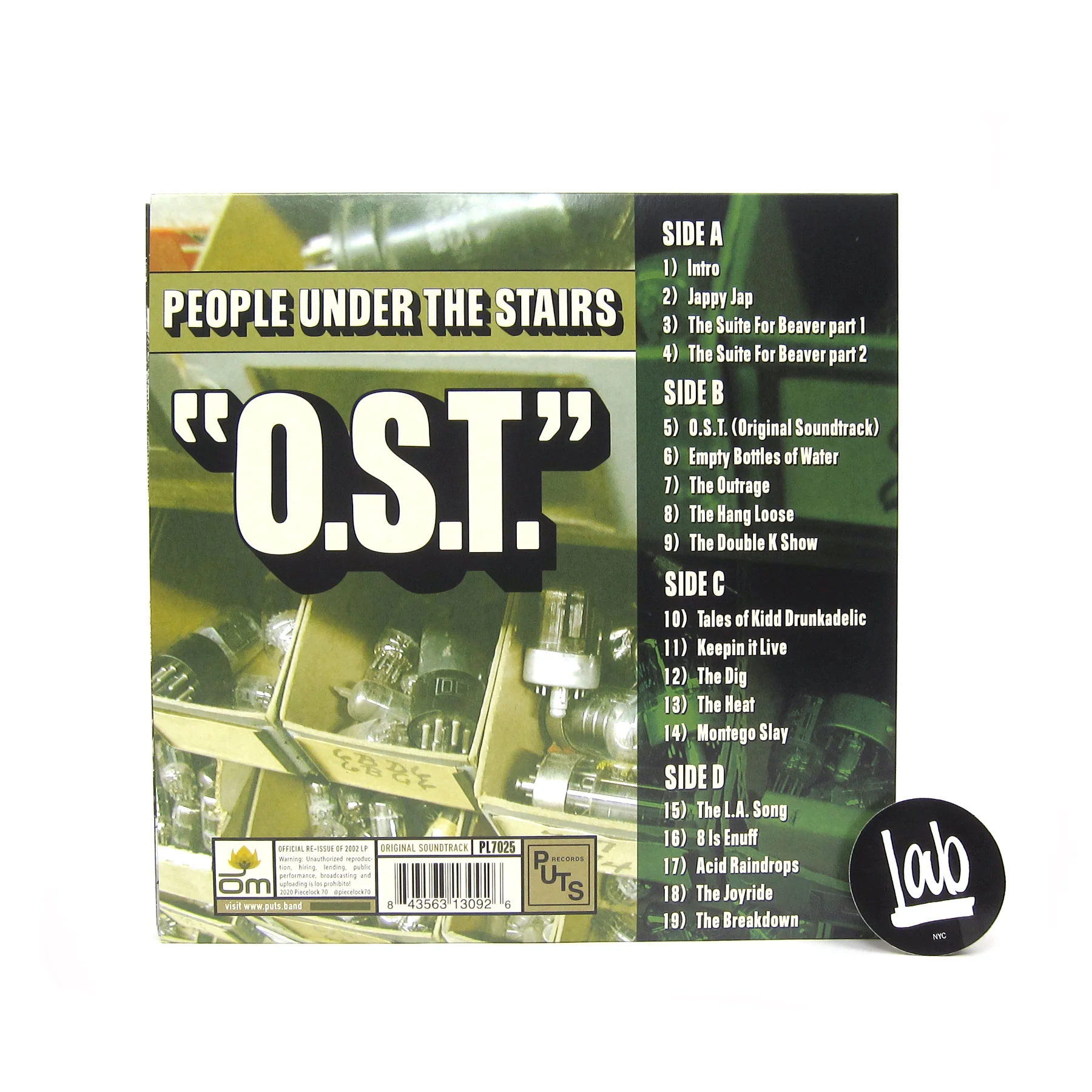 People Under the Stairs: O.S.T. Vinyl 2LP - Image 3
