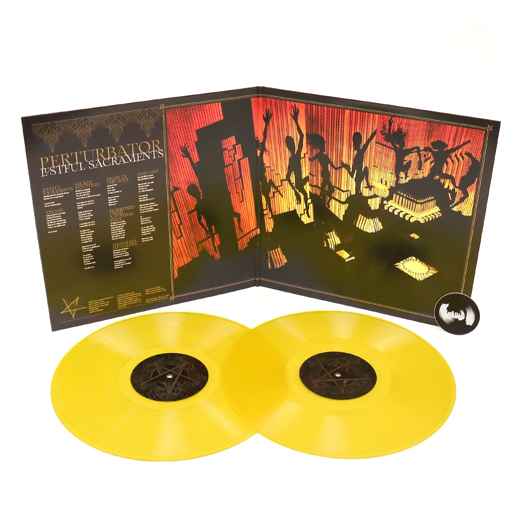 Perturbator: Lustful Sacraments (180g, Colored Vinyl) Vinyl 2LP - Image 2