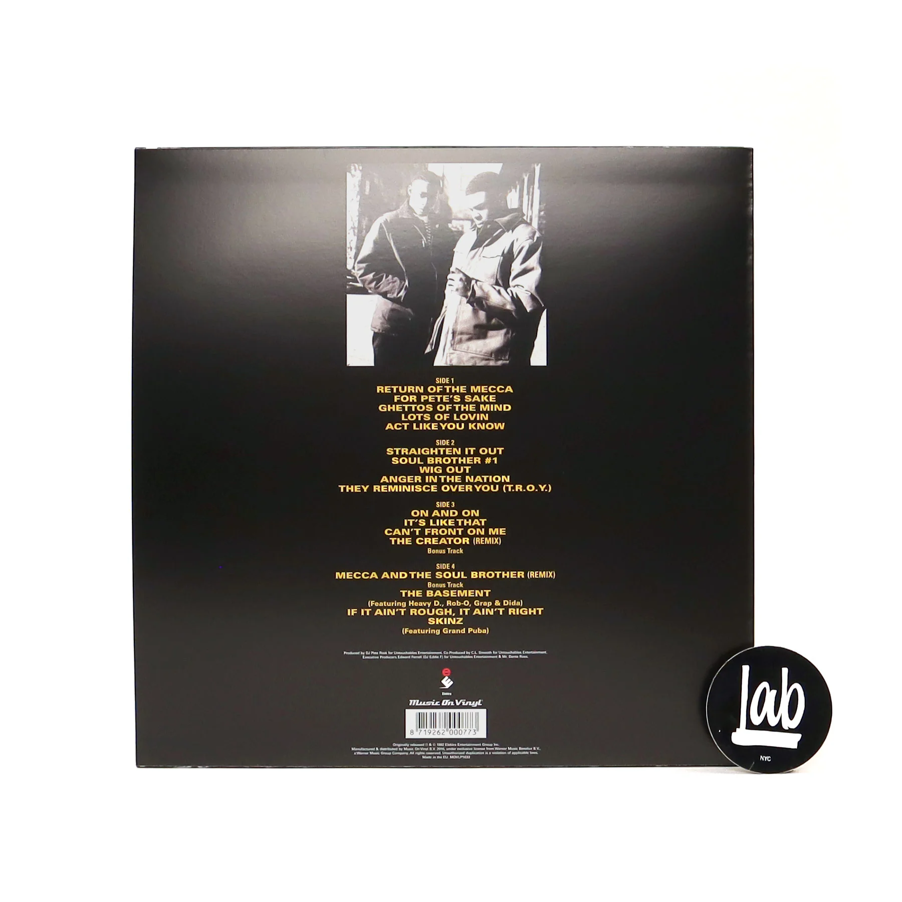 Pete Rock & C.L. Smooth: Mecca And The Soul Brother (Music On Vinyl 180g) Vinyl 2LP - Image 3