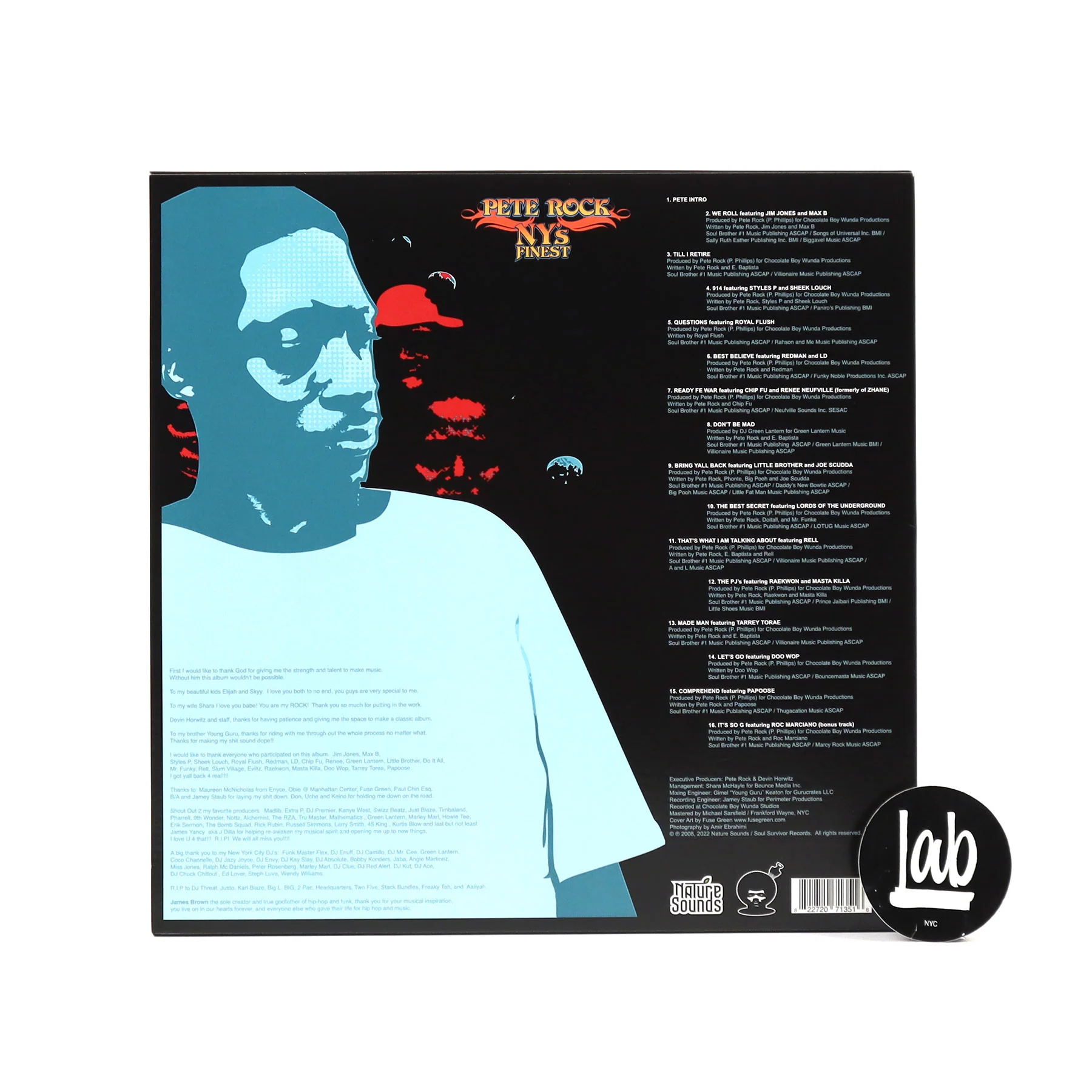 Pete Rock: NY's Finest (Colored Vinyl) Vinyl 2LP - Image 3
