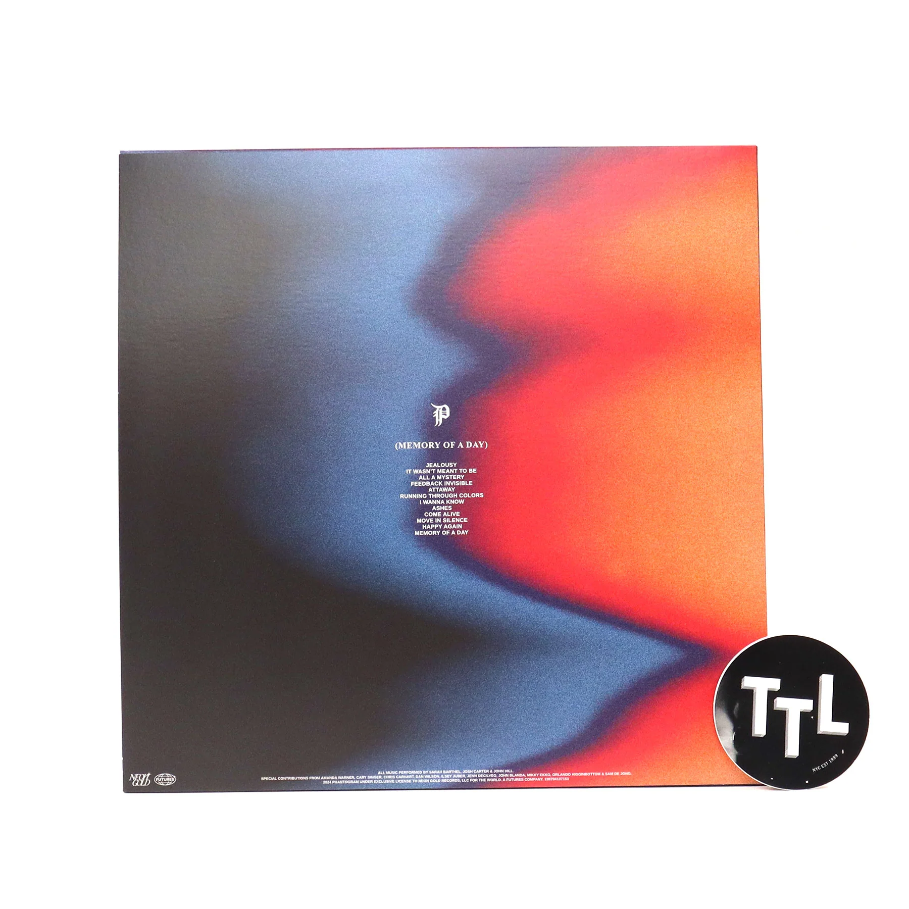 Phantogram: Memory Of A Day (Indie Exclusive Colored Vinyl) Vinyl LP - Image 3