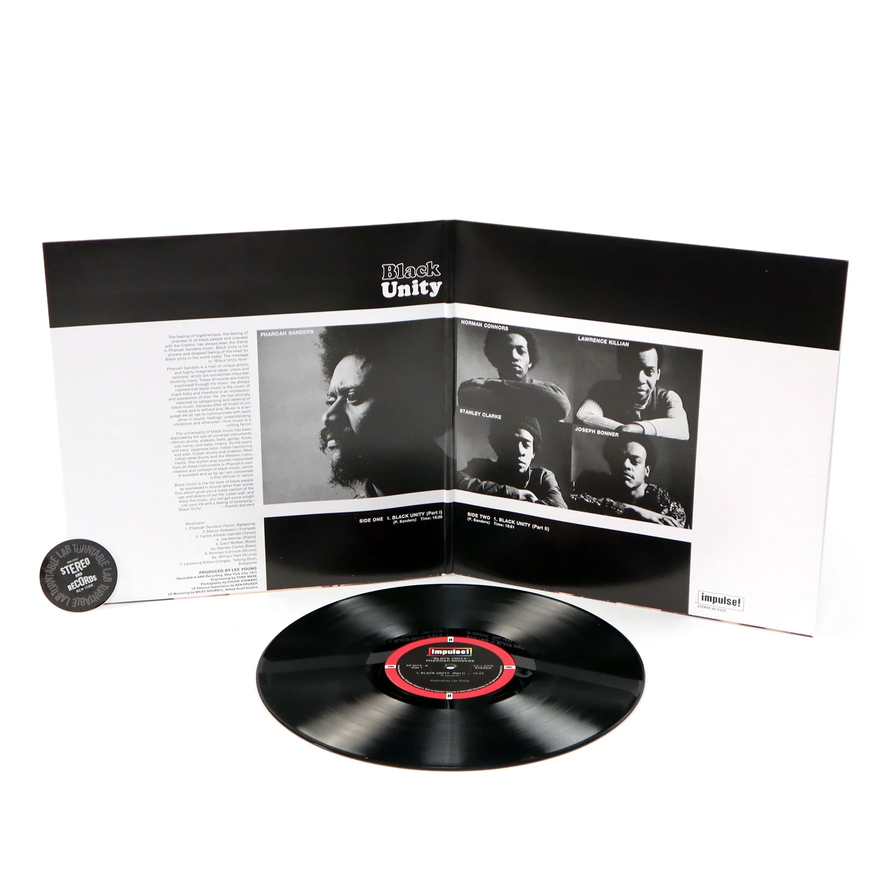 Pharoah Sanders: Black Unity (Verve By Request Series 180g) Vinyl LP - Image 2