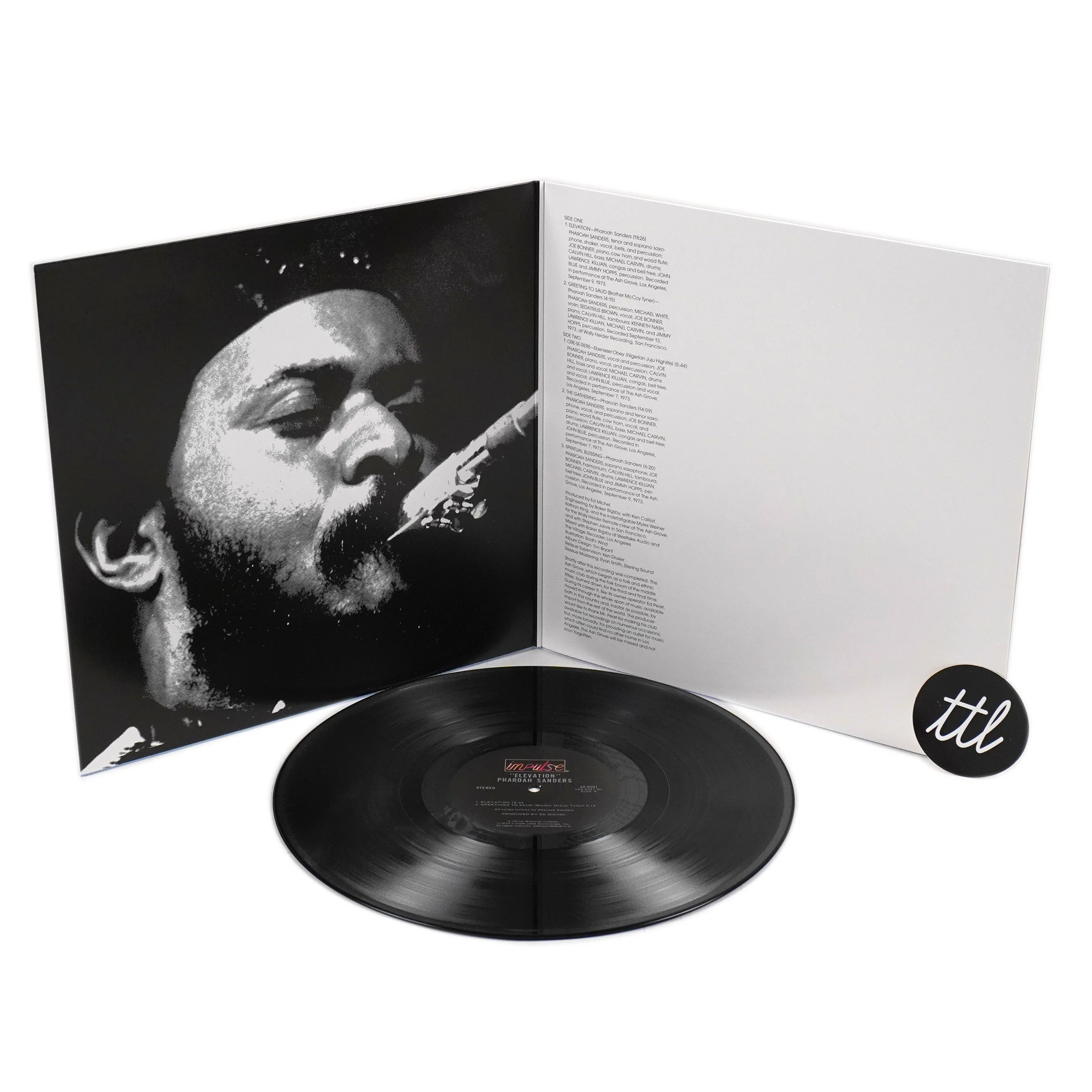 Pharoah Sanders: Elevation (Verve Vault 180g) Vinyl LP - Image 2