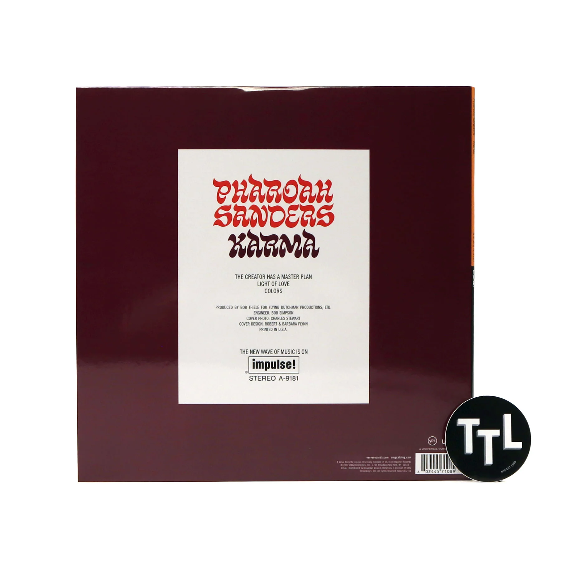 Pharoah Sanders: Karma (Acoustic Sounds 180g) Vinyl LP - Image 3