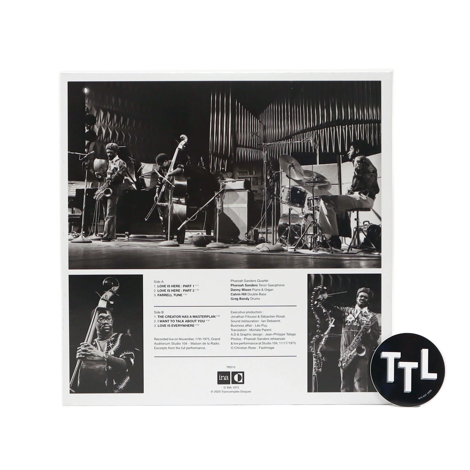 Pharoah Sanders: Live In Paris 1975 Vinyl LP - Image 3
