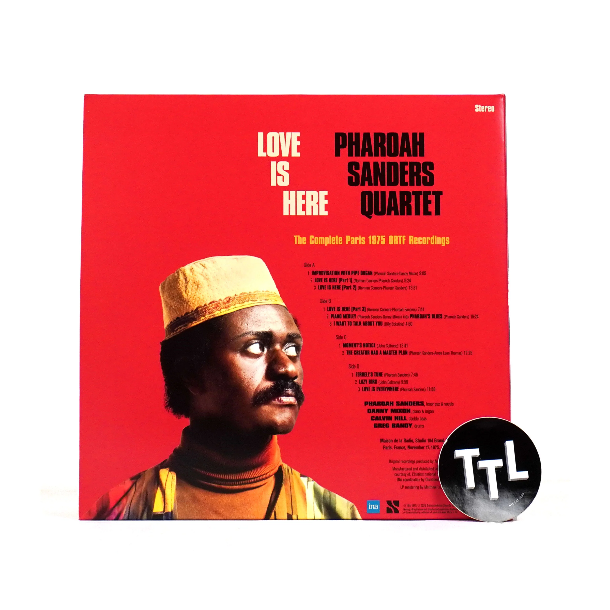Pharoah Sanders: Love Is Here - The Complete Paris 1975 ORTF Recordings Vinyl 2LP - Image 3