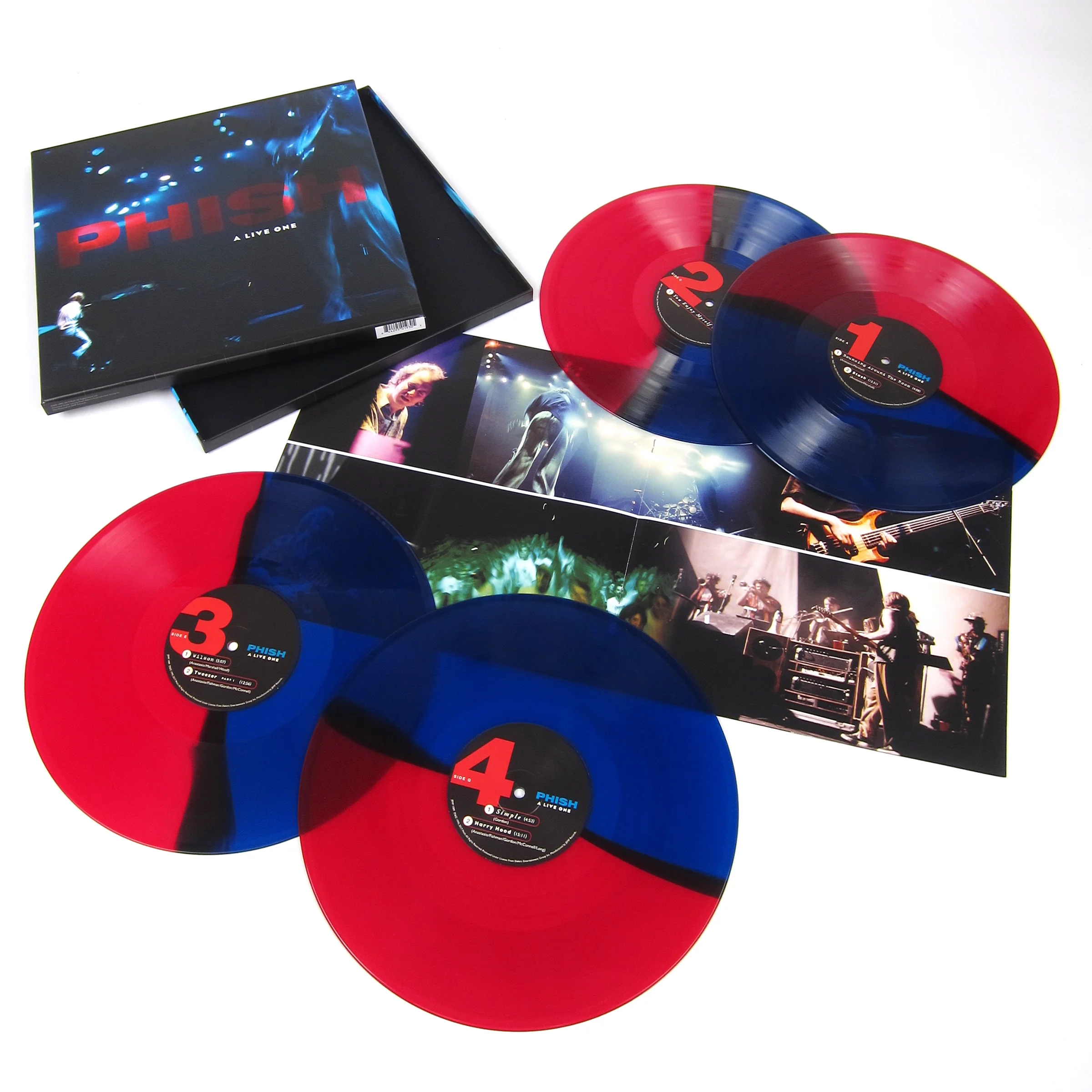 Phish: A Live One (180g, Colored Vinyl) Vinyl 4LP Boxset - Image 2