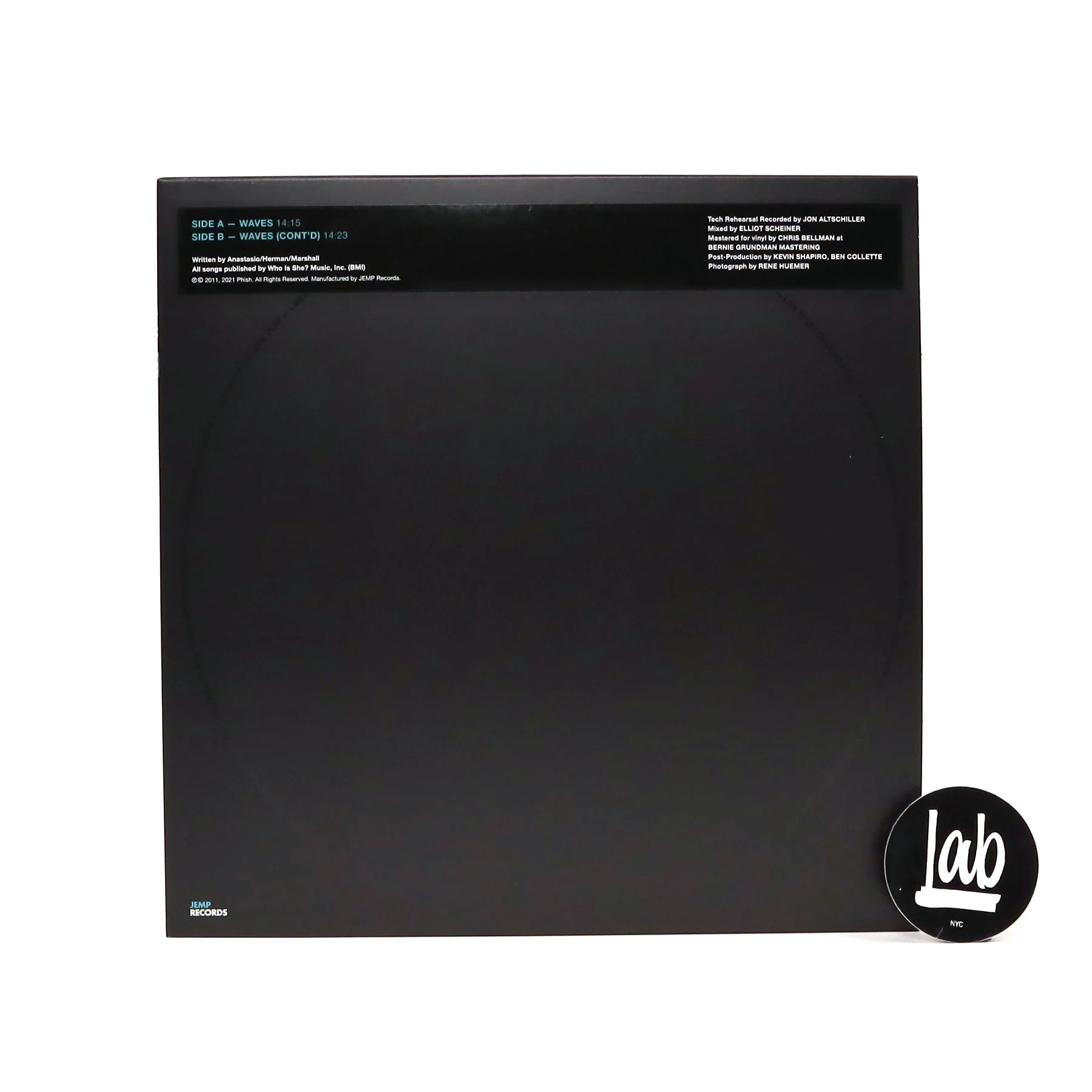 Phish: LP on LP 02 - Waves 5/26/11 (Colored Vinyl) Vinyl LP - Image 3