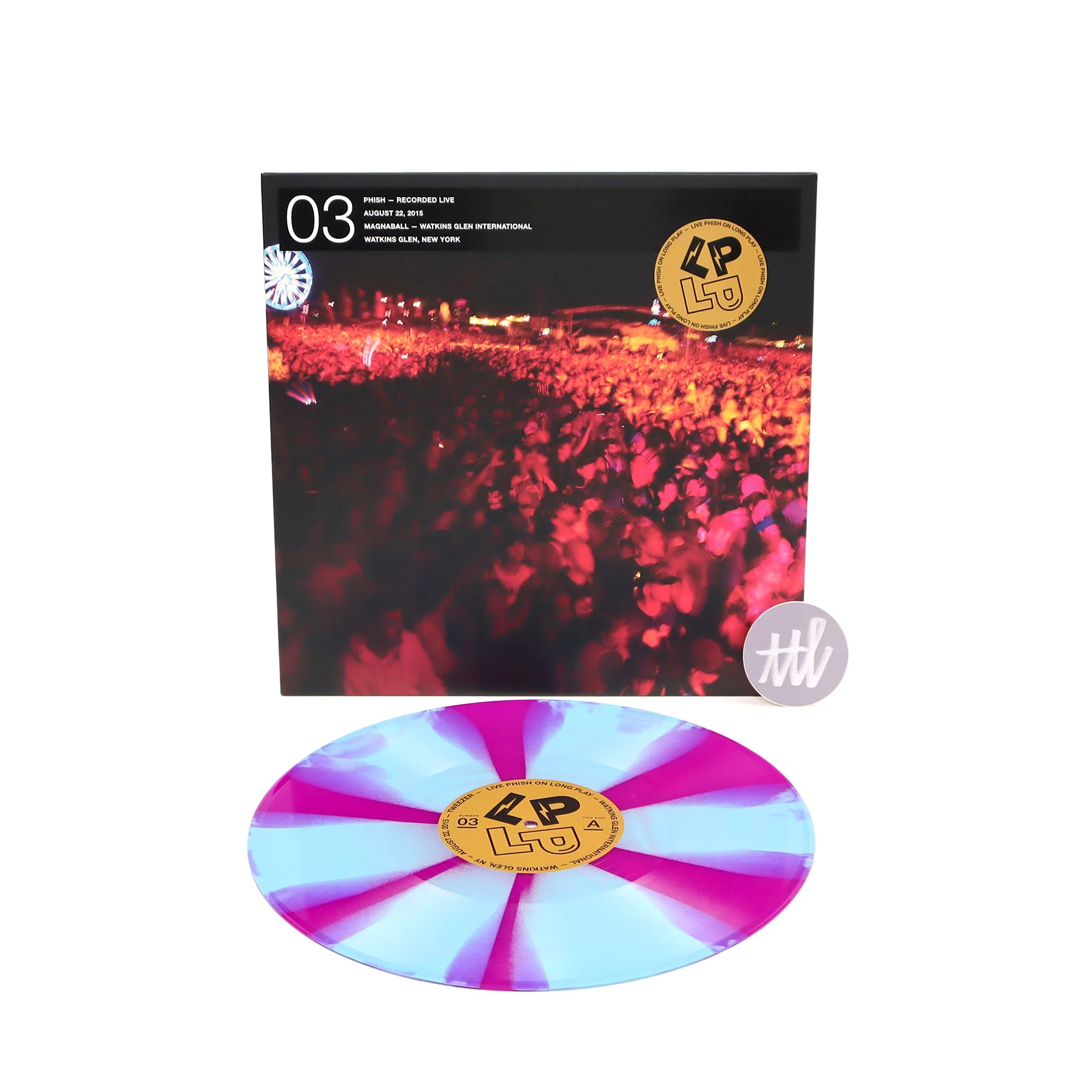 Phish: LP on LP 03 - Tweezer Prince Caspian 8/22/15 (Colored Vinyl) Vinyl LP - Image 2