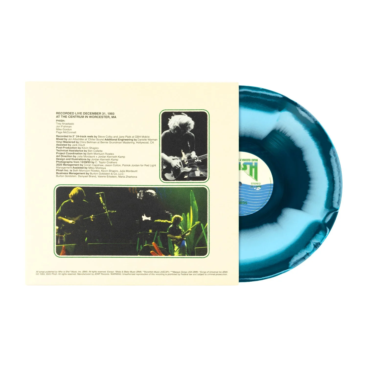 Phish: New Year's Eve 1993 - Live At Worcester Centrum (180g, Colored Vinyl) Vinyl 5LP Boxset - Image 12