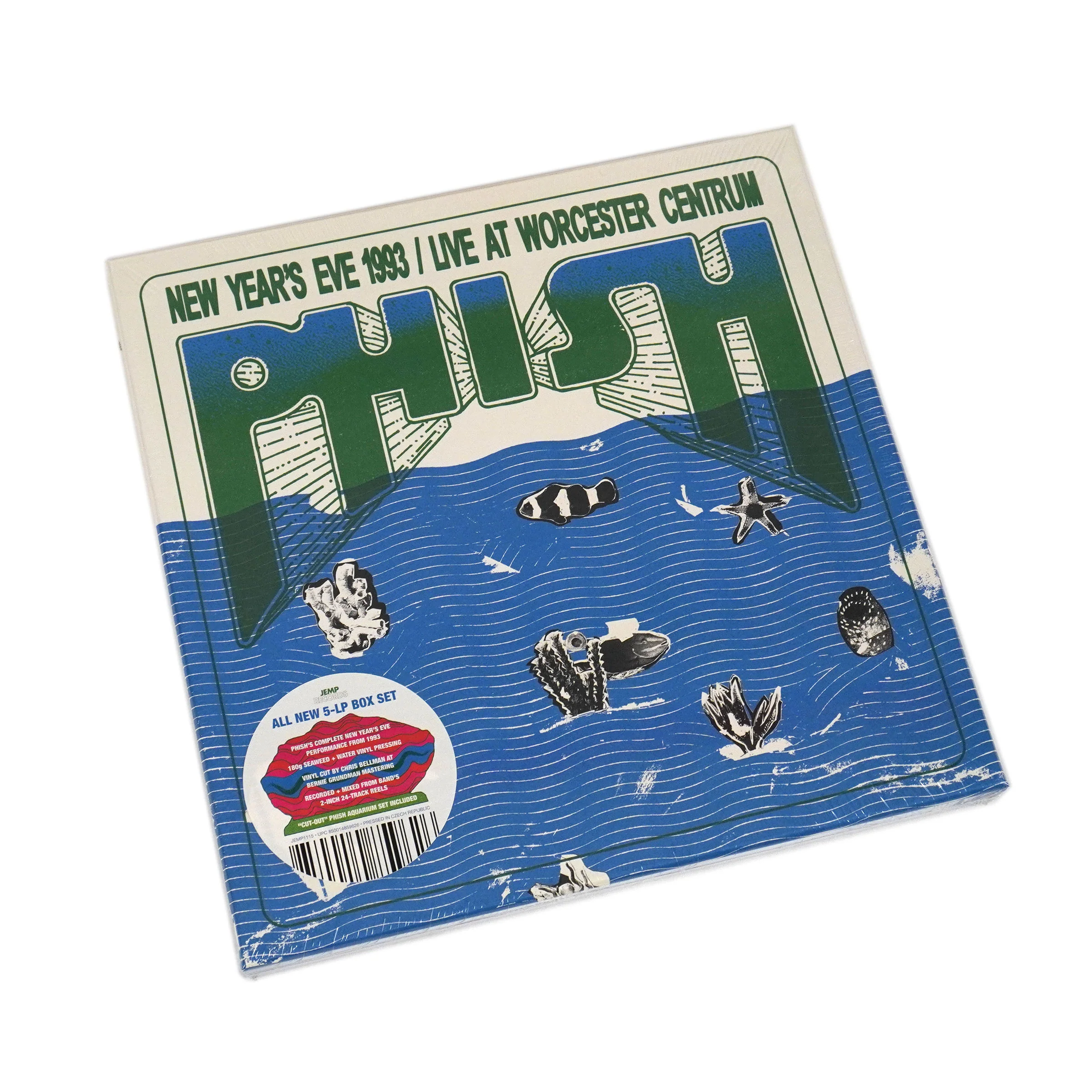 Phish: New Year's Eve 1993 - Live At Worcester Centrum (180g, Colored Vinyl) Vinyl 5LP Boxset - Image 3
