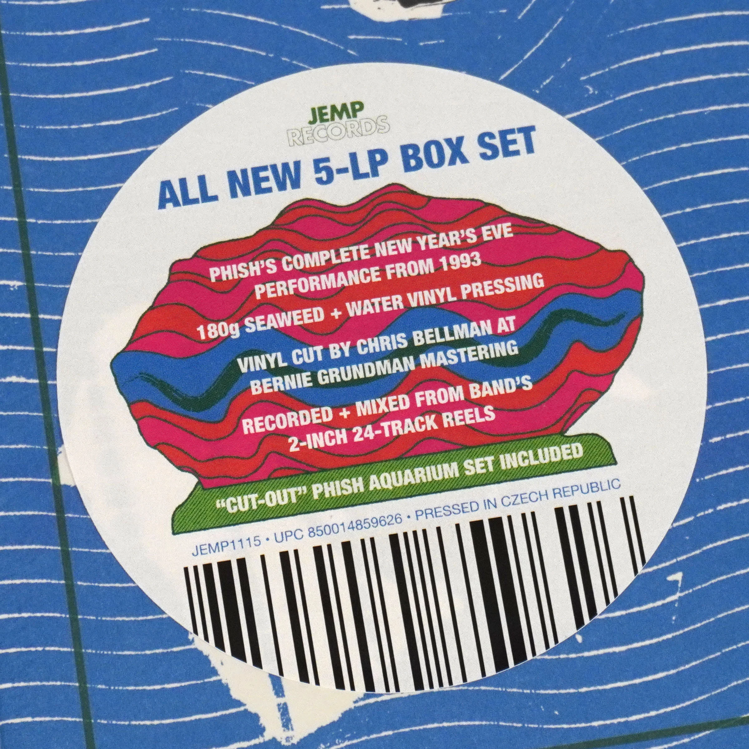 Phish: New Year's Eve 1993 - Live At Worcester Centrum (180g, Colored Vinyl) Vinyl 5LP Boxset - Image 5