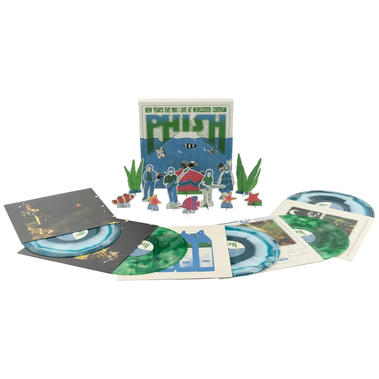 Phish: New Year's Eve 1993 - Live At Worcester Centrum (180g, Colored Vinyl) Vinyl 5LP Boxset - Image 7