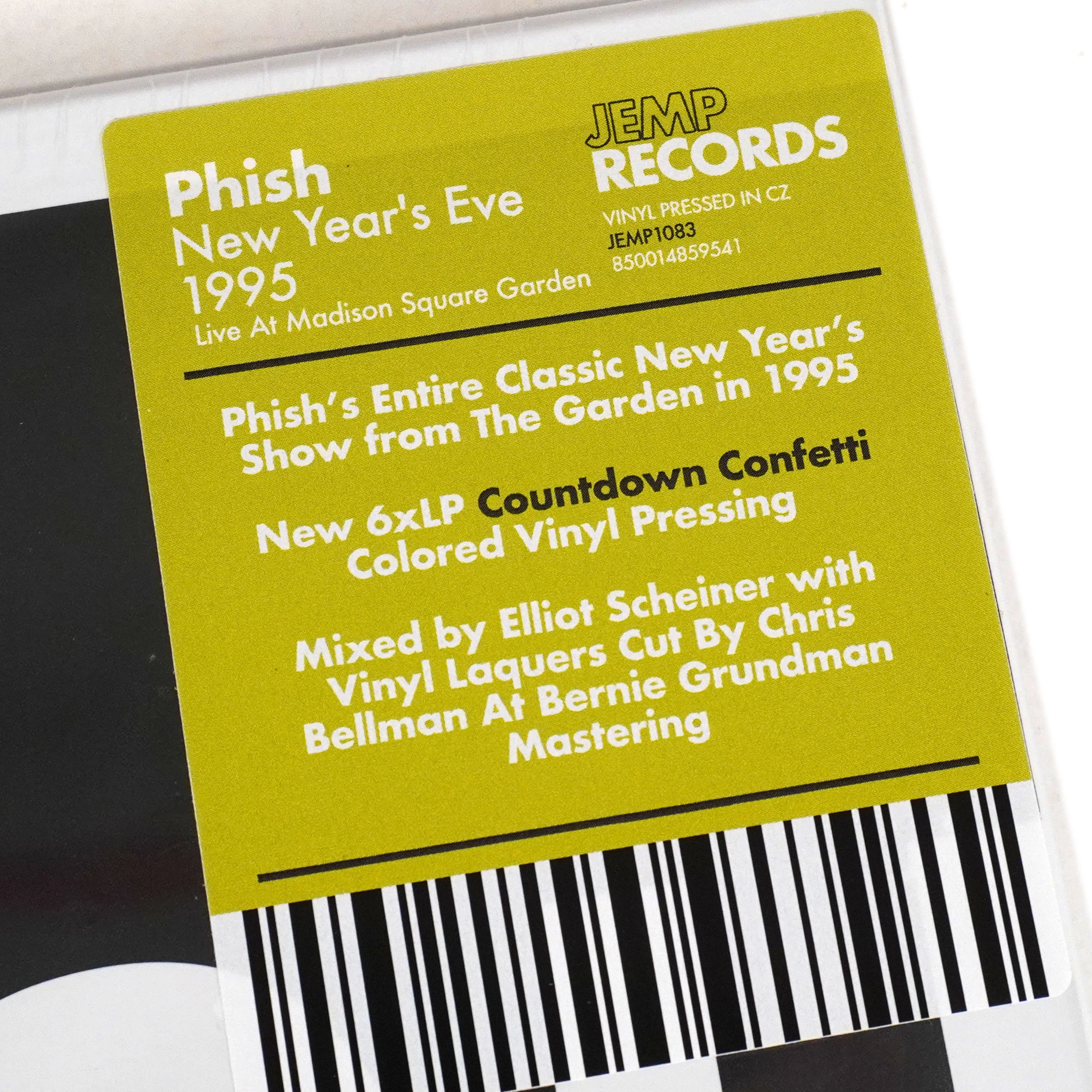 Phish: New Year's Eve 1995, Live At MSG (Colored Vinyl) Vinyl 6LP Boxset - Image 5