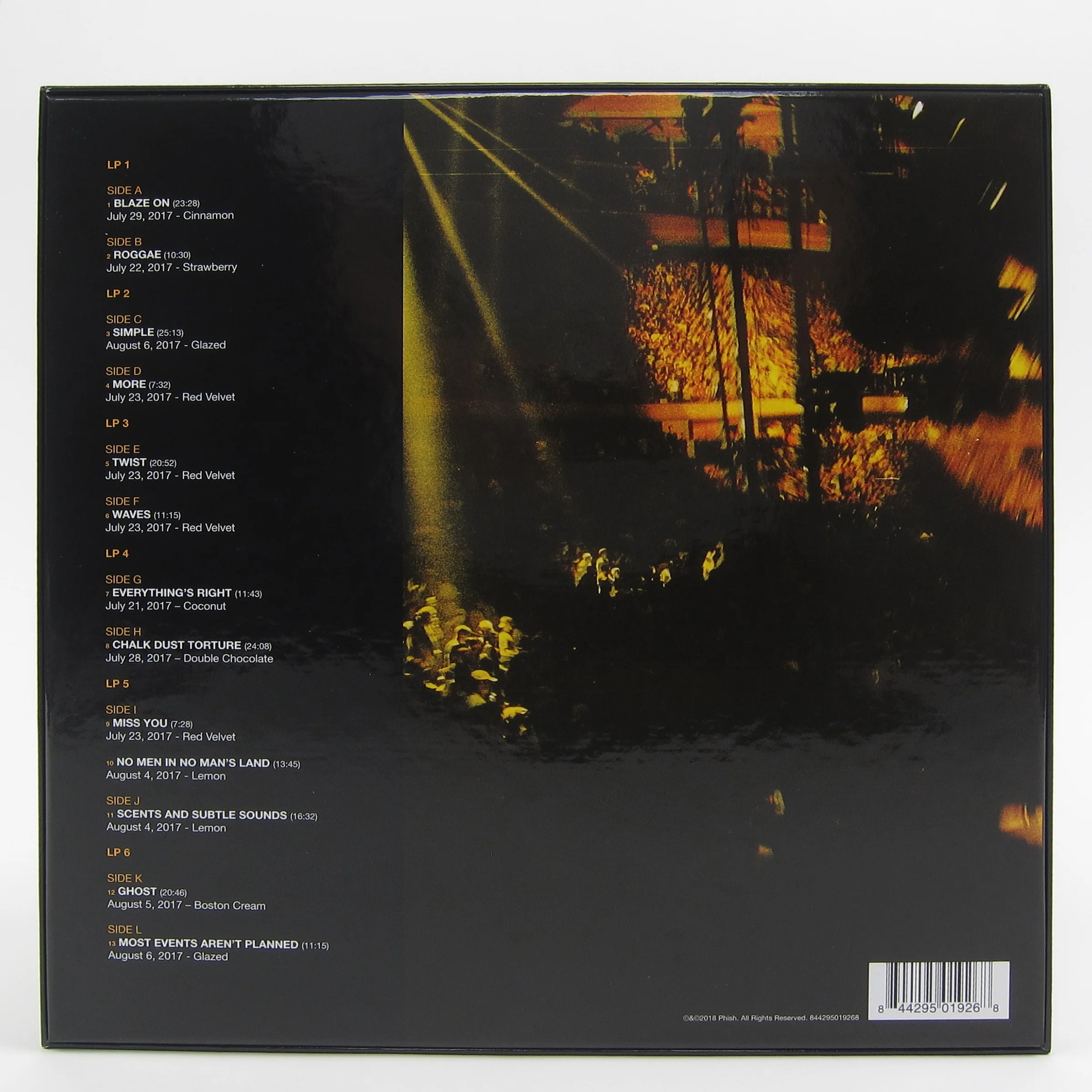 Phish: The Baker's Dozen Live At Madison Square Garden Vinyl 6LP Boxset - Image 3