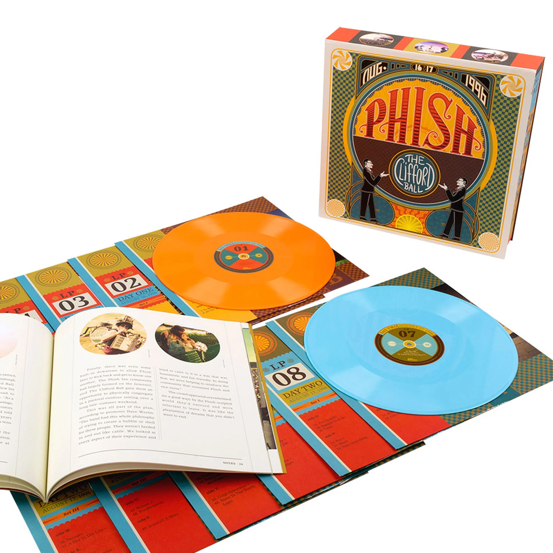Phish: The Clifford Ball 25th Anniversary (Colored Vinyl) Vinyl 12LP Boxset - Image 2