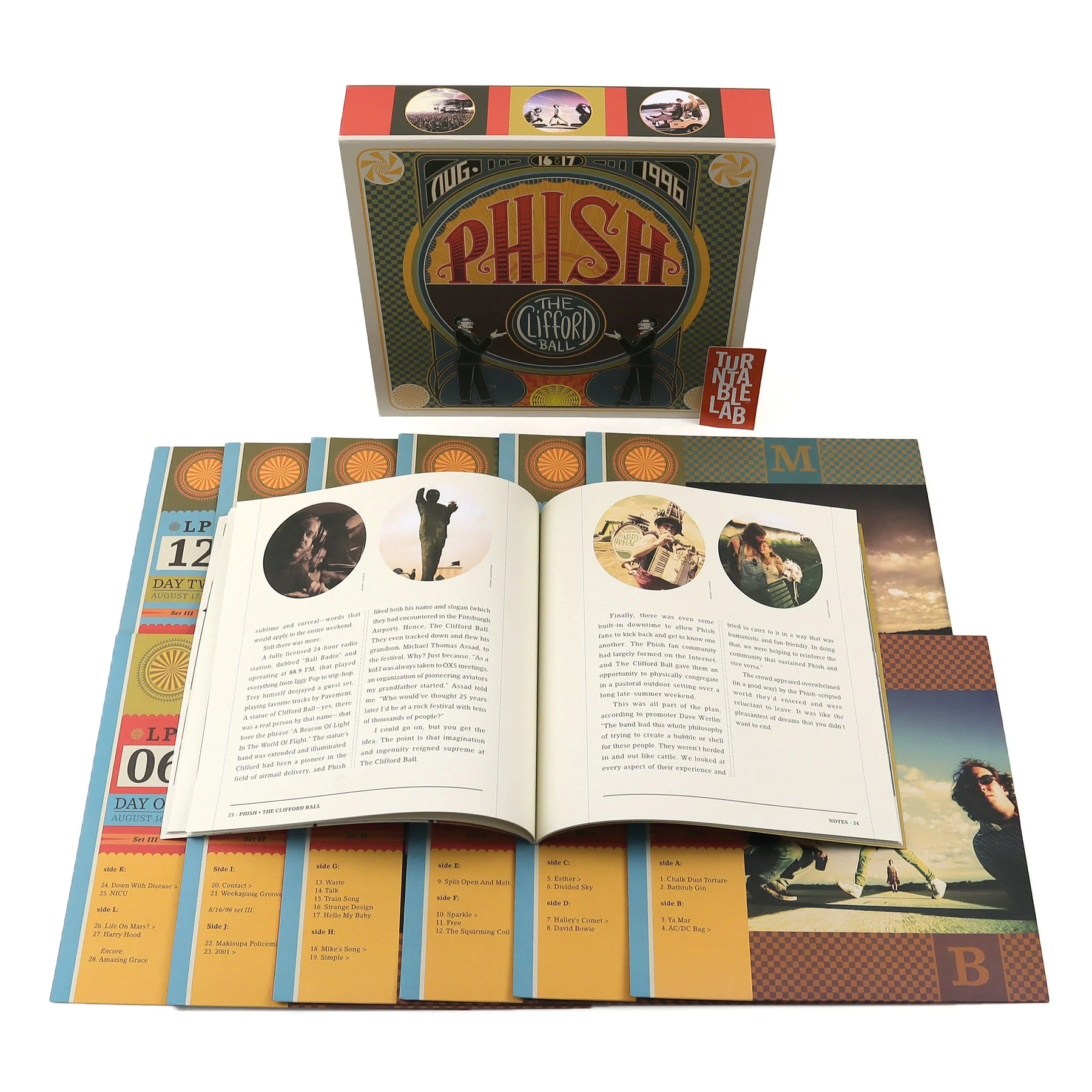 Phish: The Clifford Ball 25th Anniversary (Colored Vinyl) Vinyl 12LP Boxset - Image 3
