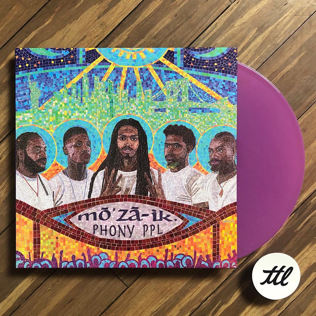 Phony Ppl: mo'za-ik. (Colored Vinyl) Vinyl 2LP - Image 4