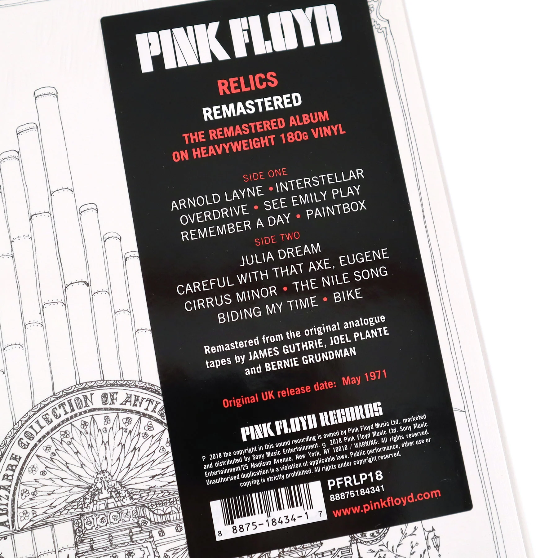 Pink Floyd: Relics (180g) Vinyl LP - Image 3