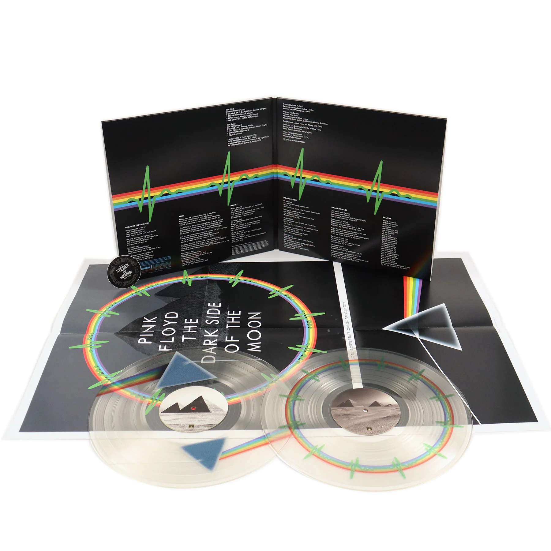 Pink Floyd: The Dark Side Of The Moon - 50th Anniversary (180g, Colored Vinyl) Vinyl 2LP - Image 3