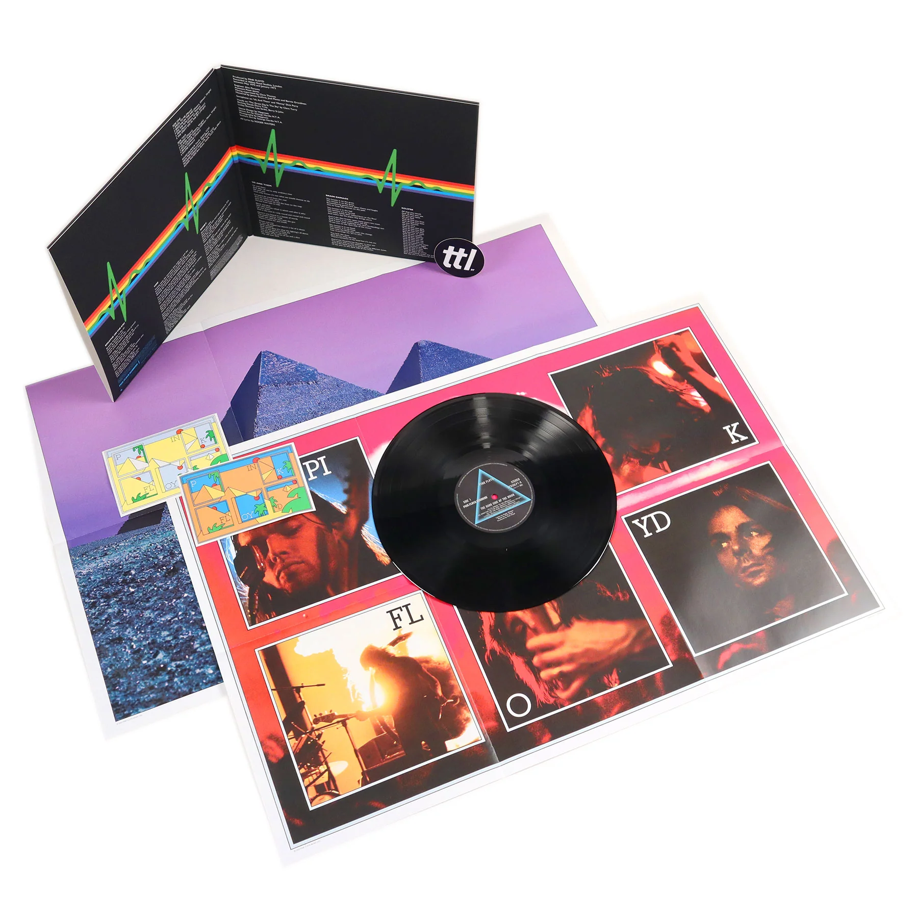 Pink Floyd: The Dark Side Of The Moon - 50th Anniversary Edition (180g) Vinyl LP - Image 2