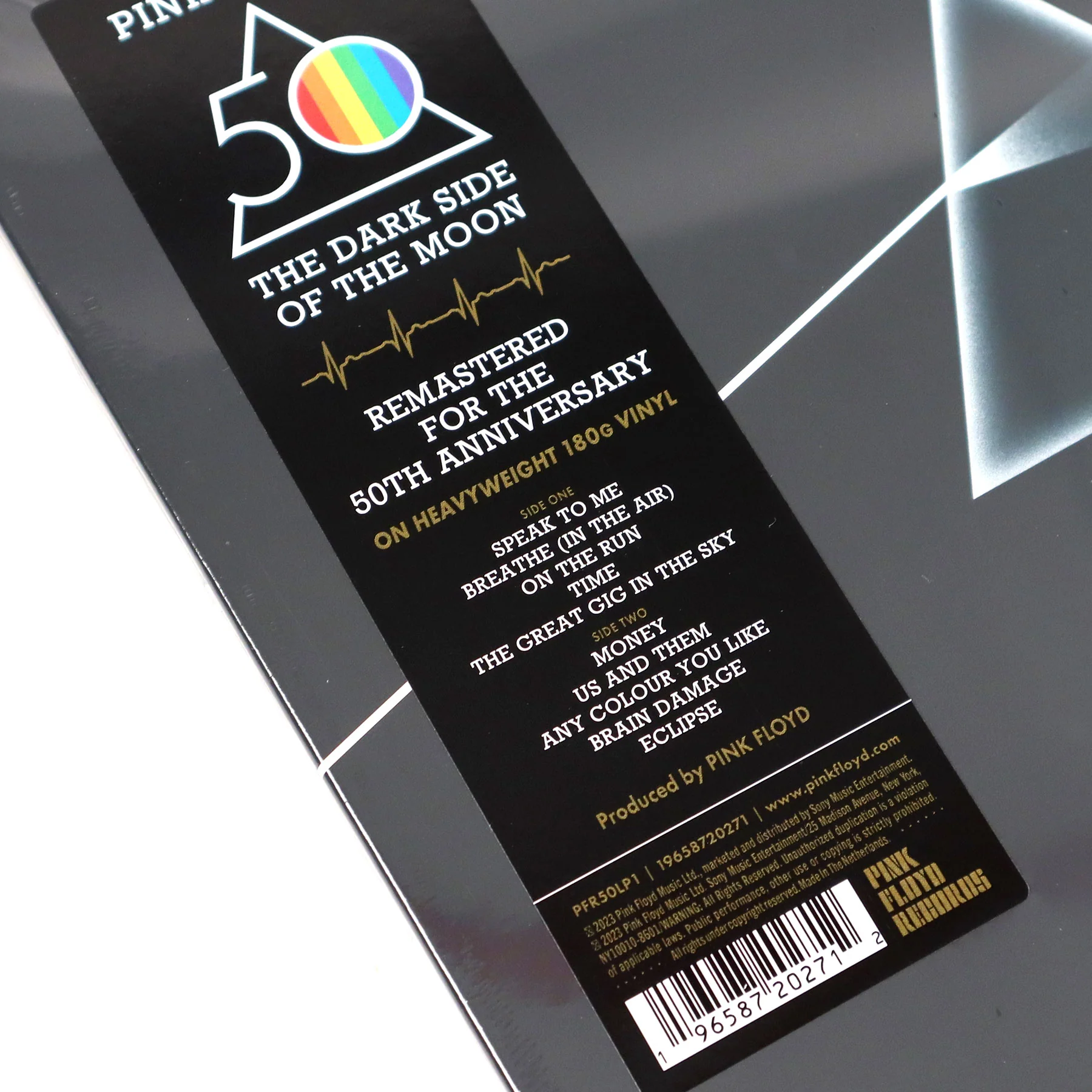Pink Floyd: The Dark Side Of The Moon - 50th Anniversary Edition (180g) Vinyl LP - Image 4